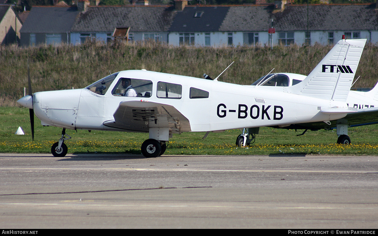 Aircraft Photo of G-BOKB | Piper PA-28-161 Cherokee Warrior II | FTA Global - Flying Time Aviation | AirHistory.net #463360