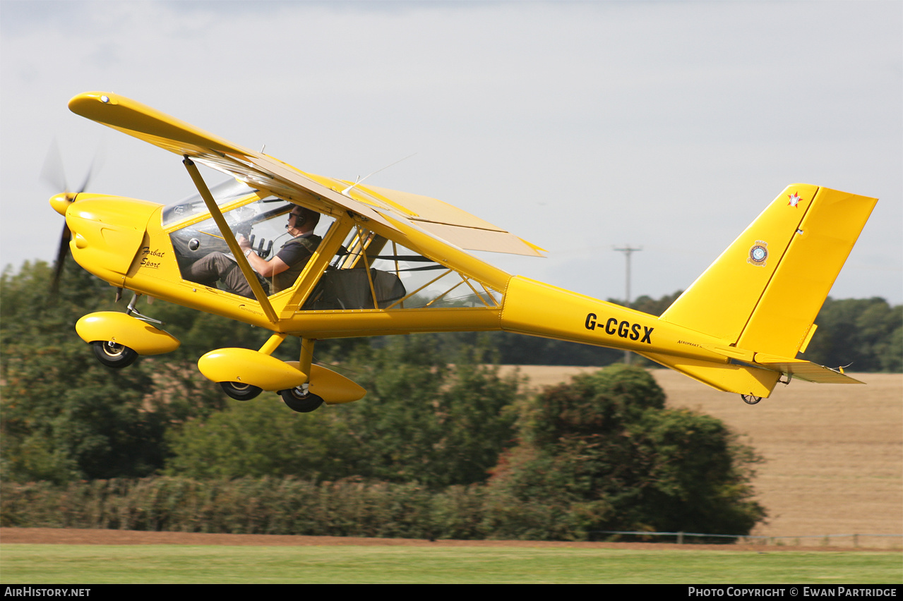 Aircraft Photo of G-CGSX | Aeroprakt A22L Foxbat | AirHistory.net #463362