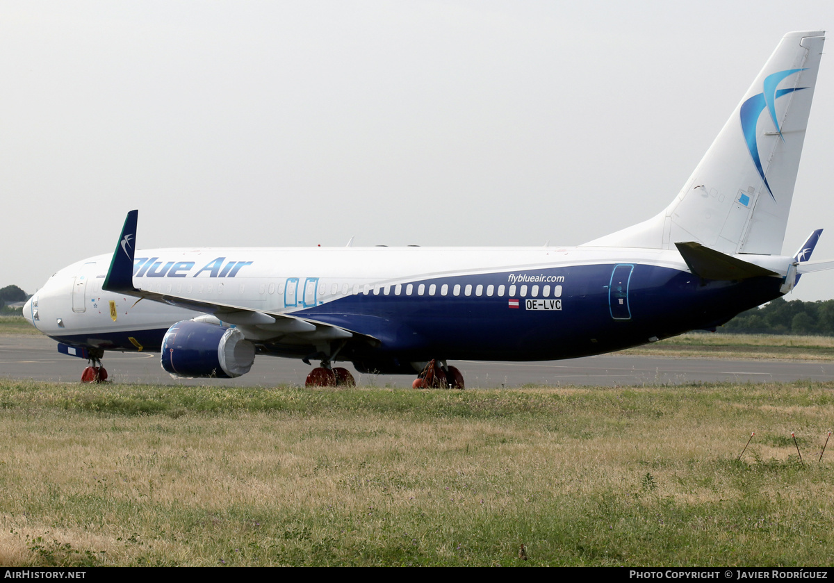 Aircraft Photo of OE-LVC | Boeing 737-883 | Blue Air | AirHistory.net #463378