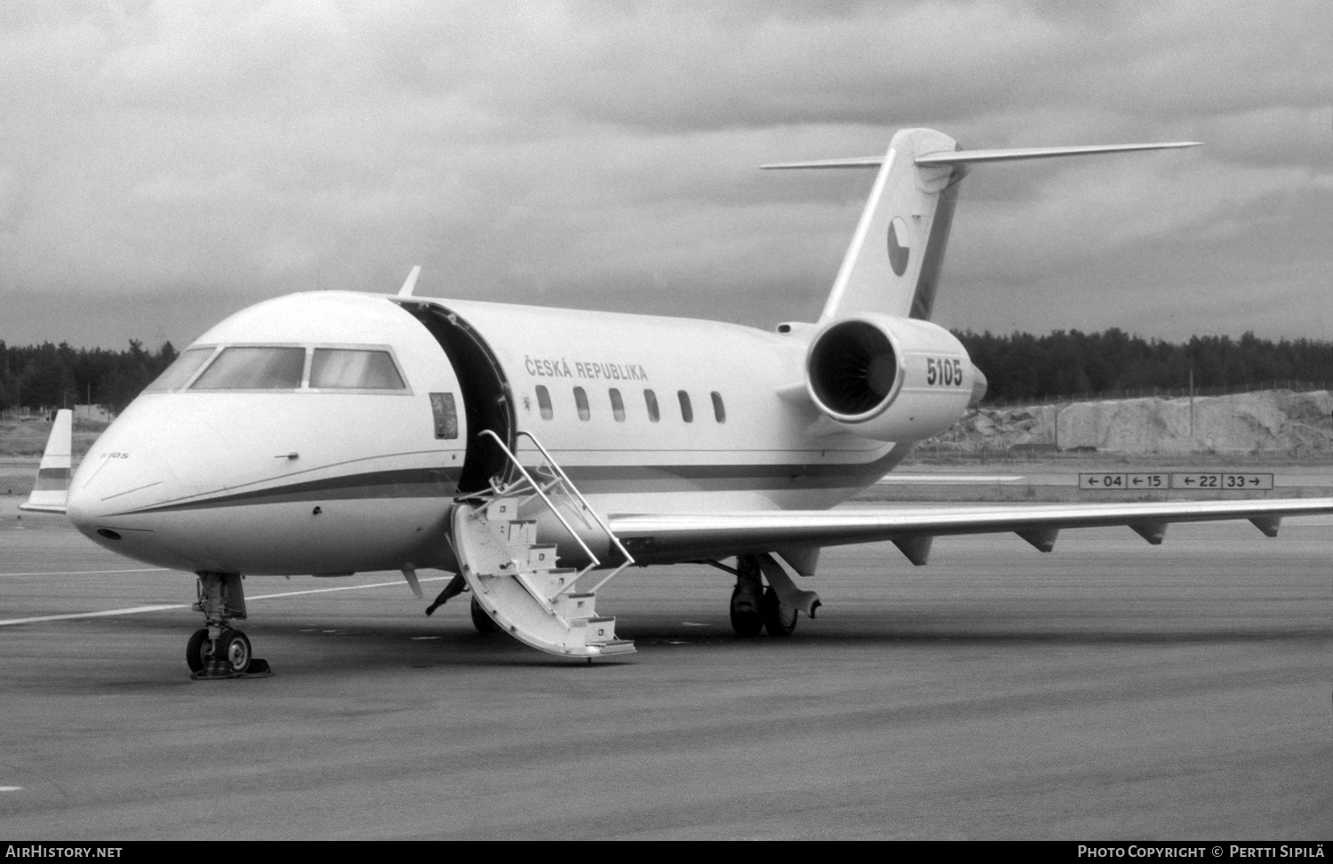 Aircraft Photo of 5105 | Canadair Challenger 601-3A (CL-600-2B16) | Czechia - Air Force | AirHistory.net #463380