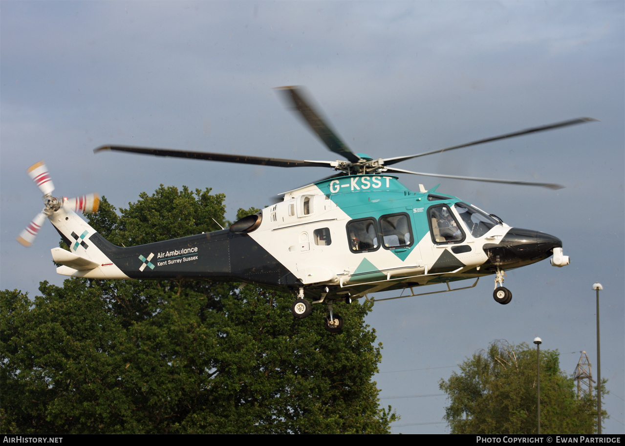 Aircraft Photo of G-KSST | AgustaWestland AW-169 | Kent - Surrey - Sussex Air Ambulance | AirHistory.net #463389