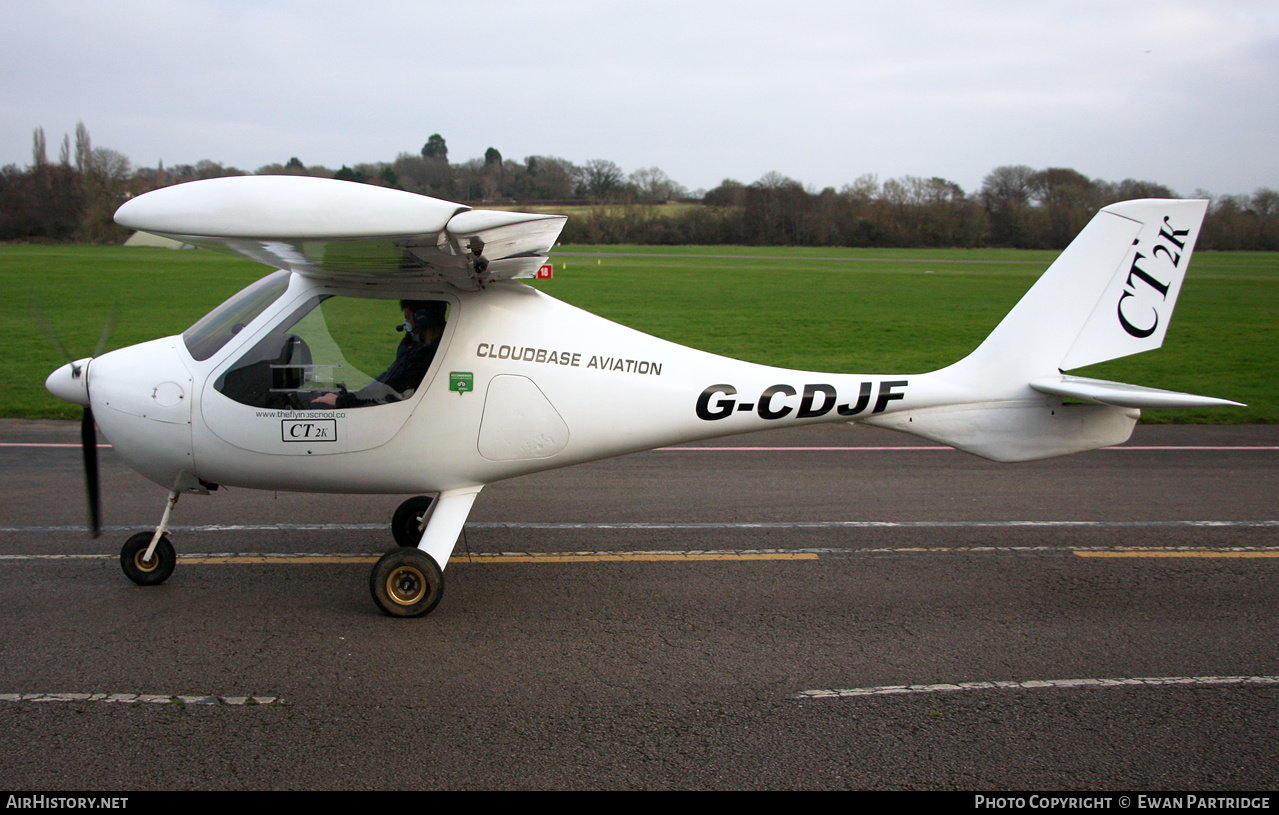 Aircraft Photo of G-CDJF | Flight Design CT-2K | Cloudbase Aviation | AirHistory.net #463398