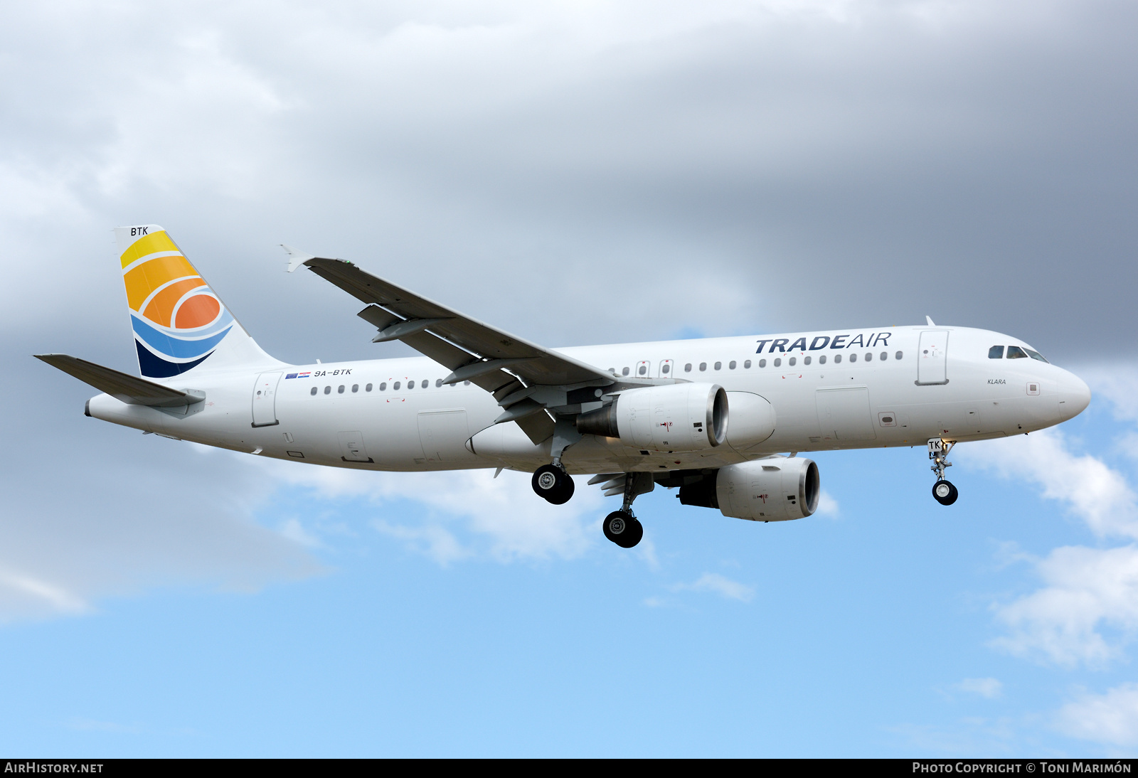 Aircraft Photo of 9A-BTK | Airbus A320-214 | Trade Air | AirHistory.net #463403