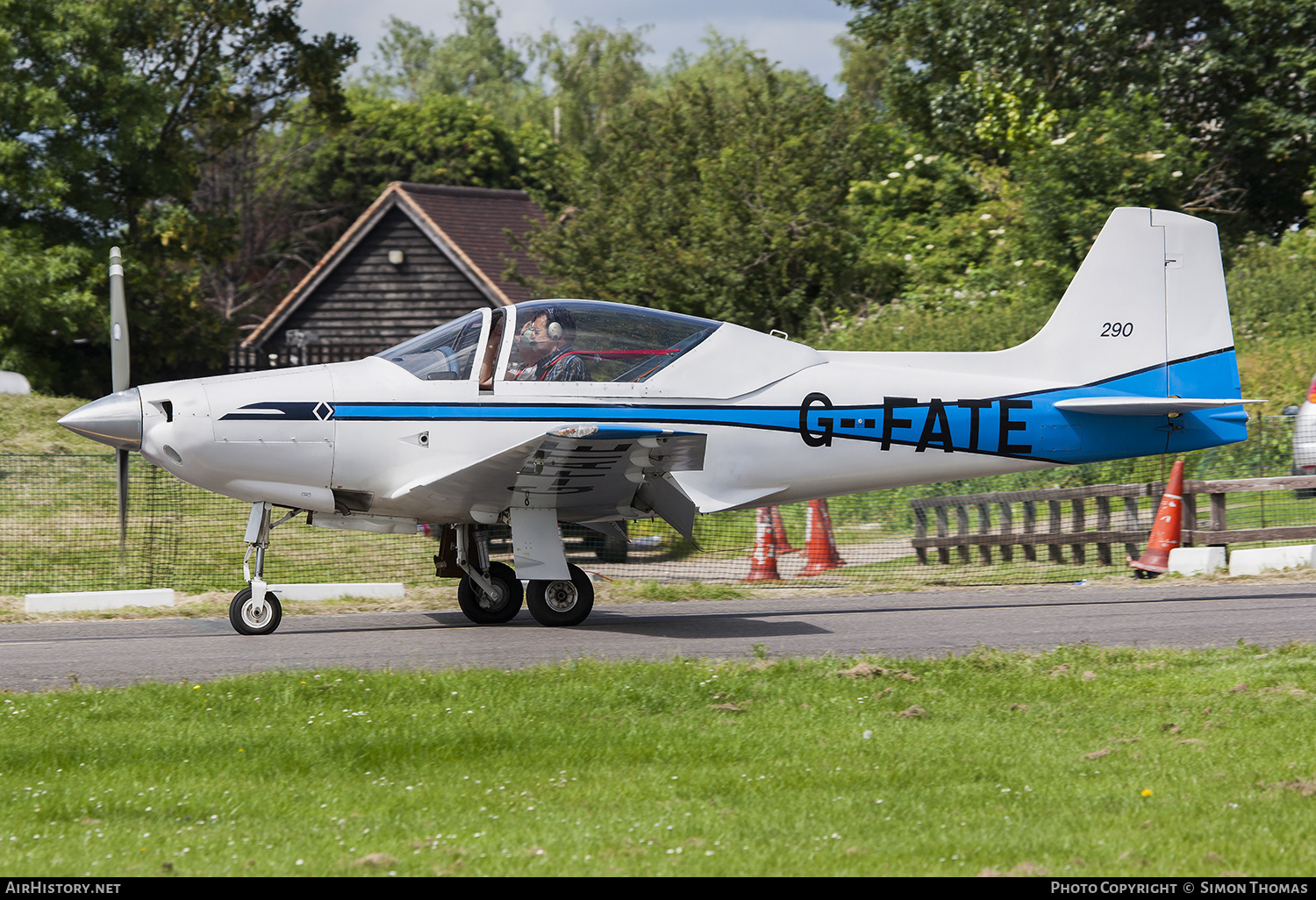 Aircraft Photo of G-FATE | Aviamilano F.8L Falco | AirHistory.net #463420