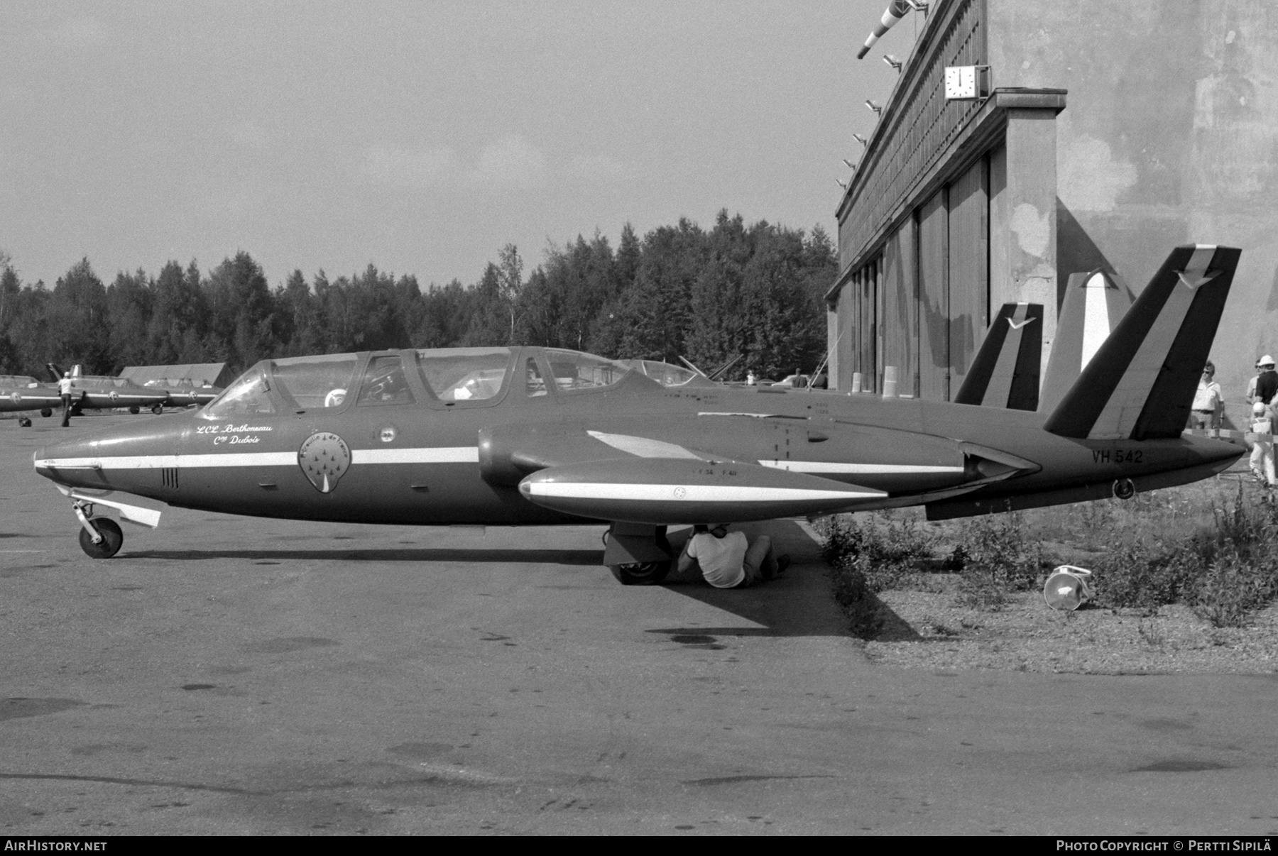 Aircraft Photo of 542 | Fouga CM-170R Magister | France - Air Force | AirHistory.net #463422