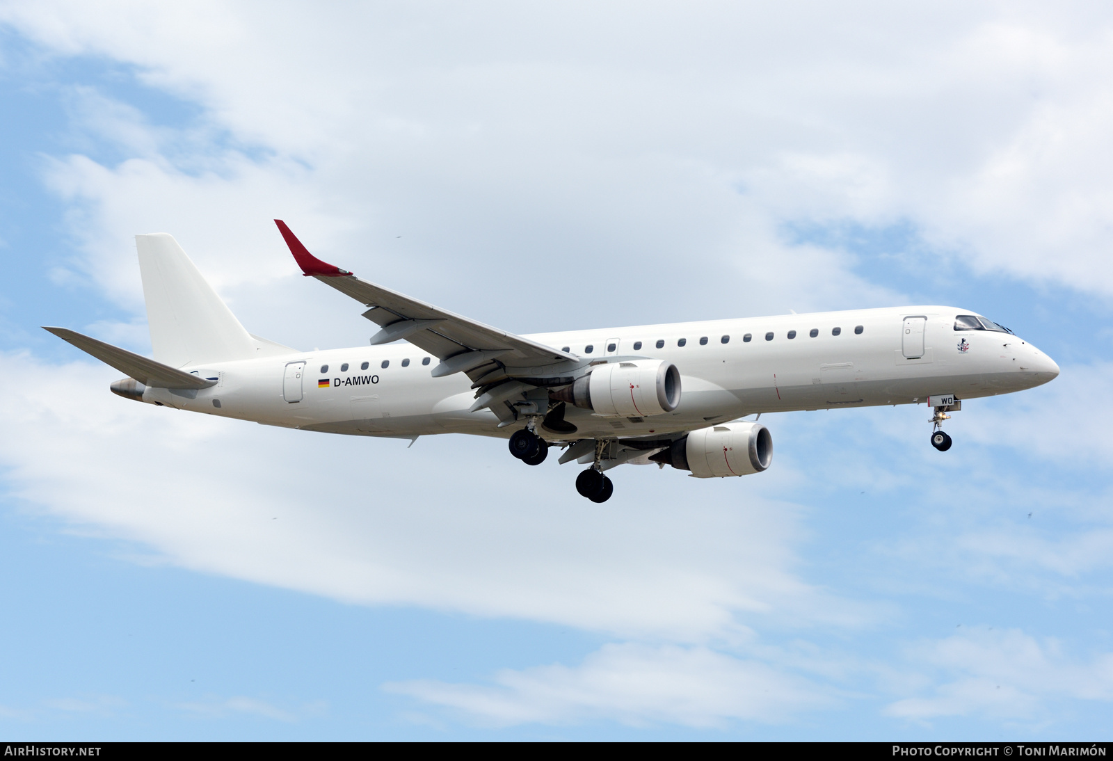 Aircraft Photo of D-AMWO | Embraer 190AR (ERJ-190-100IGW) | German Airways | AirHistory.net #463425