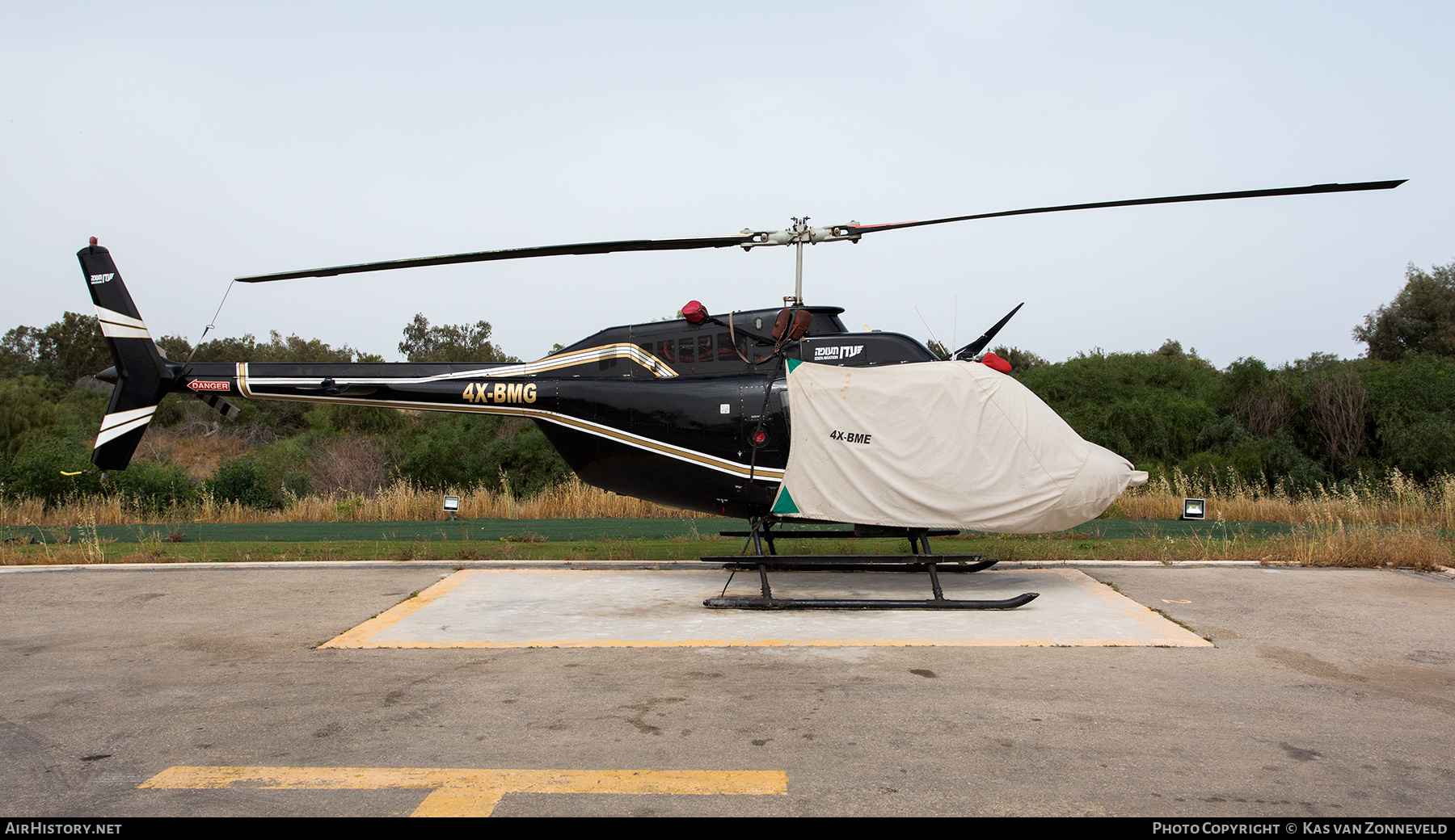 Aircraft Photo of 4X-BMG | Bell 206B-3 JetRanger III | Eden Aviation | AirHistory.net #463445