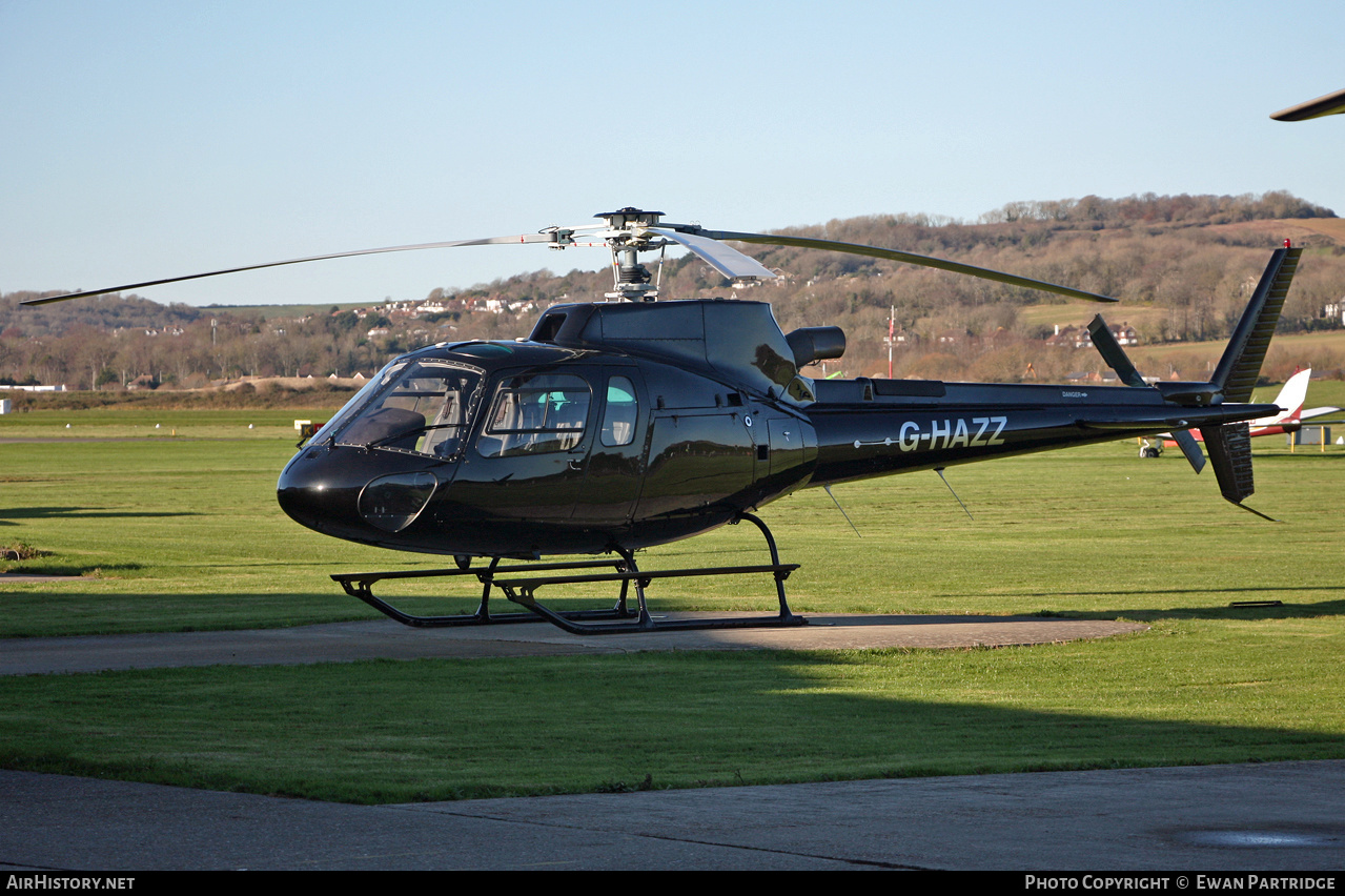 Aircraft Photo of G-HAZZ | Aerospatiale AS-350B-3 Ecureuil | AirHistory.net #463464