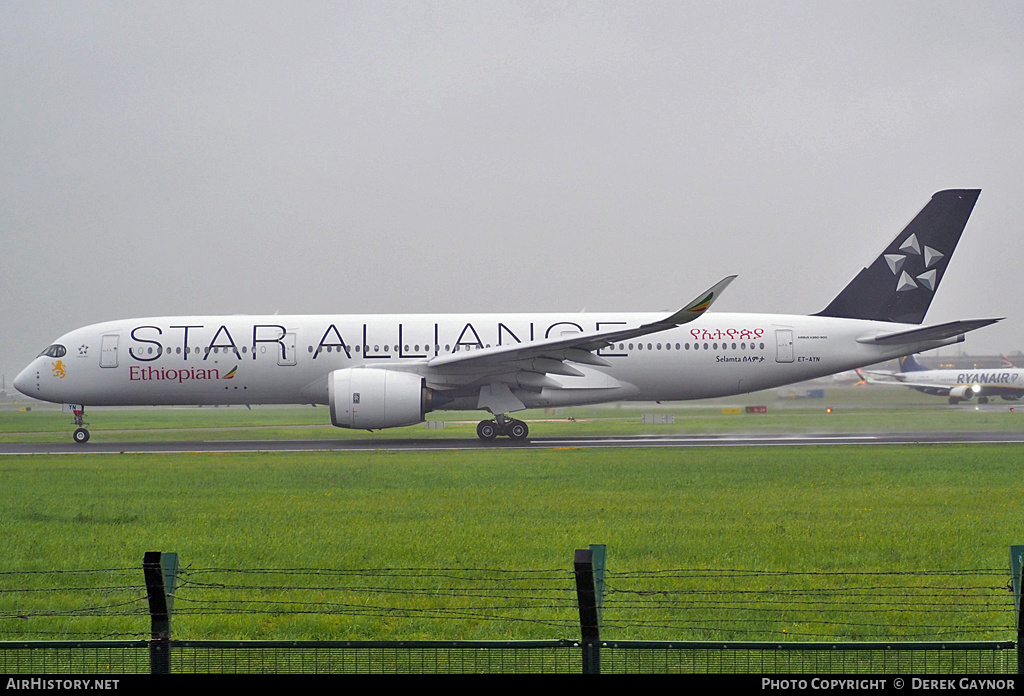 Aircraft Photo of ET-AYN | Airbus A350-941 | Ethiopian Airlines | AirHistory.net #463471