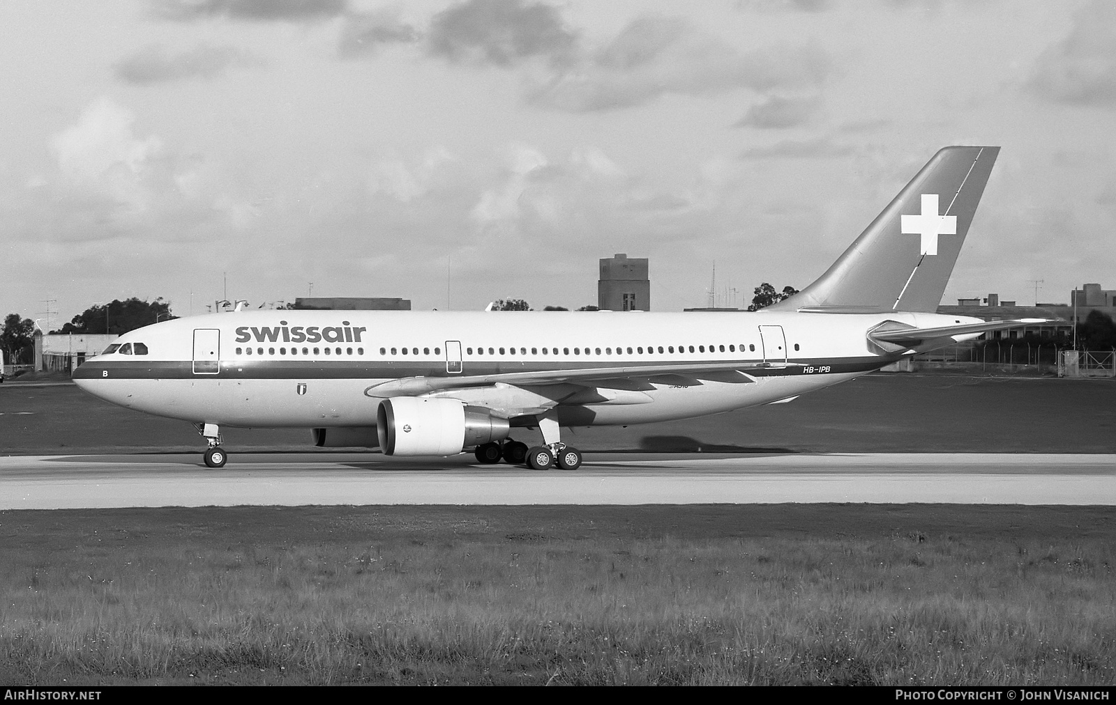 Aircraft Photo of HB-IPB | Airbus A310-221 | Swissair | AirHistory.net #463519