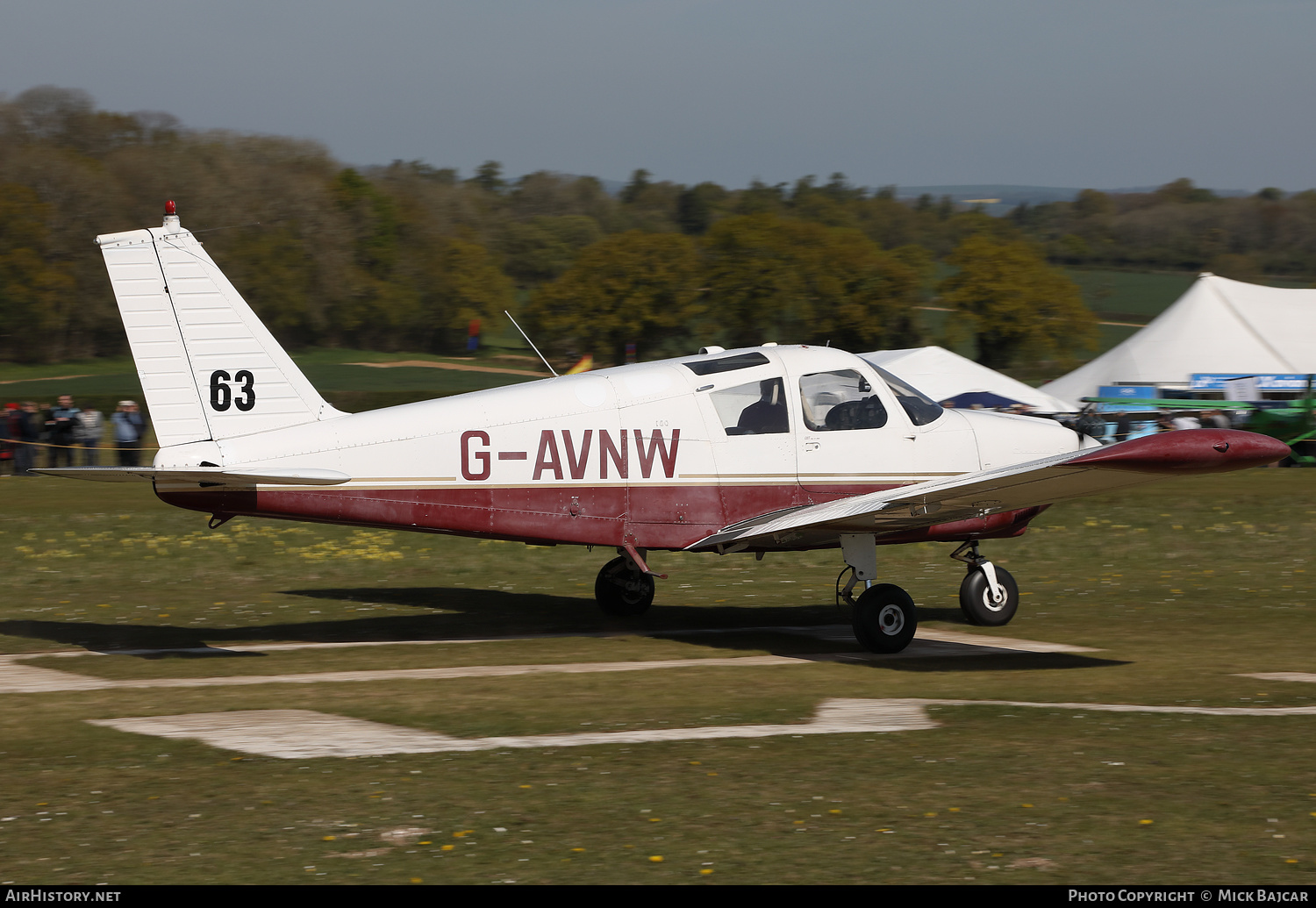 Aircraft Photo of G-AVNW | Piper PA-28-180(mod) Cherokee C | AirHistory.net #463572