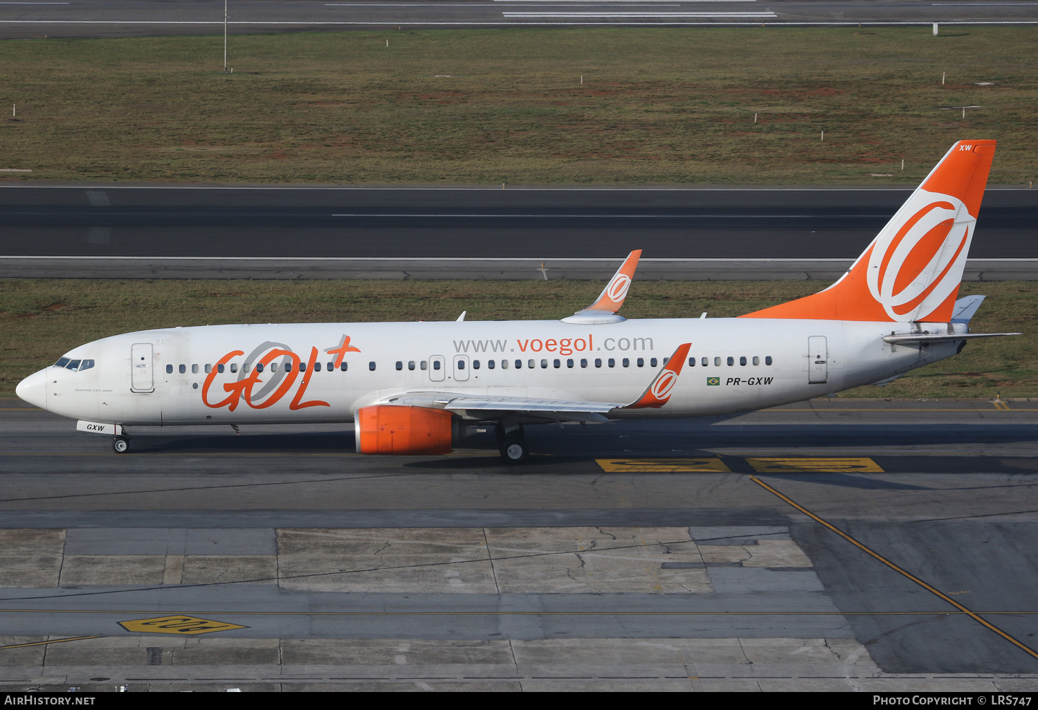 Aircraft Photo of PR-GXW | Boeing 737-8EH | GOL Linhas Aéreas | AirHistory.net #463577