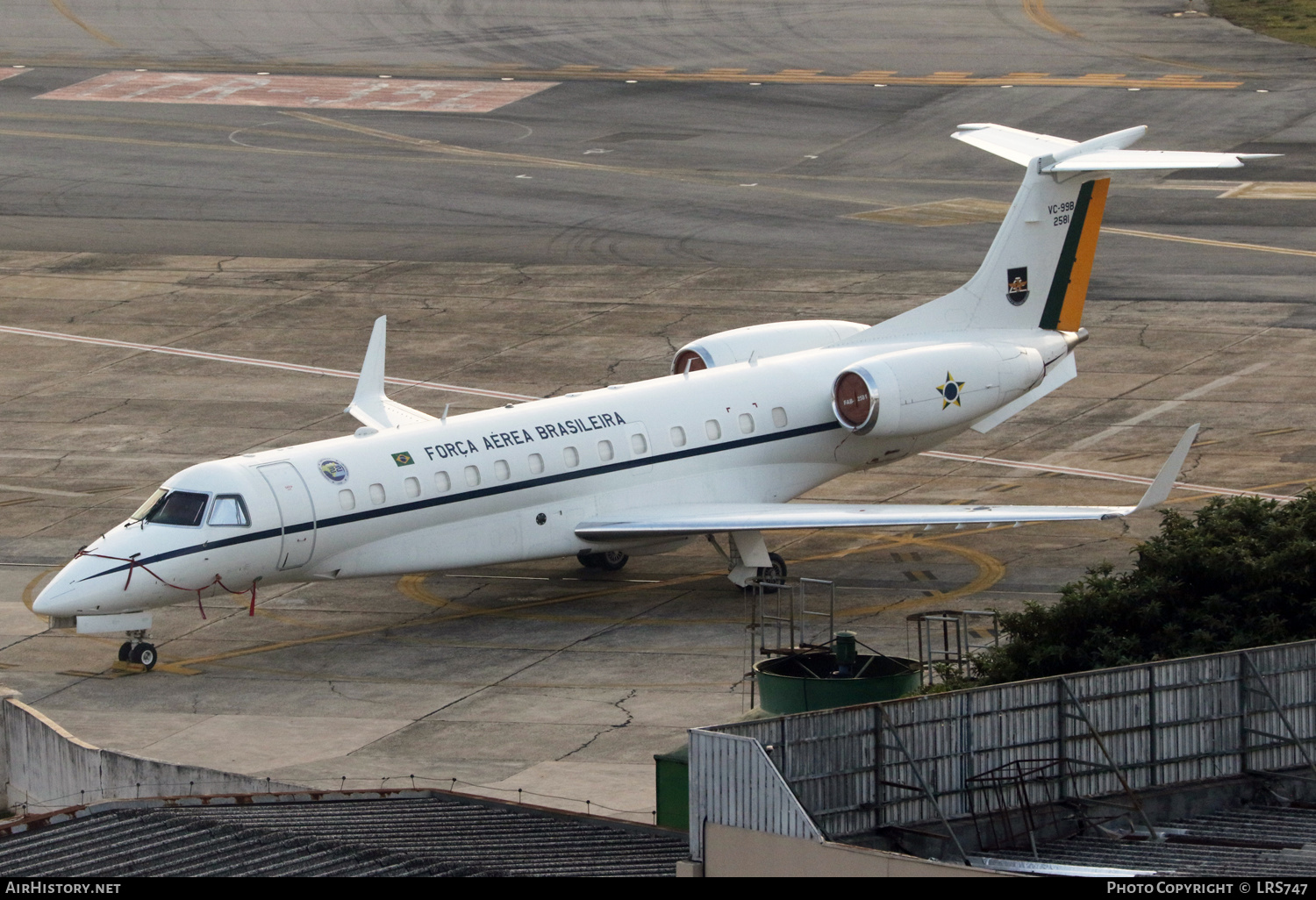Aircraft Photo of 2581 / FAB2581 | Embraer VC-99B (EMB-135BJ) | Brazil - Air Force | AirHistory.net #463578