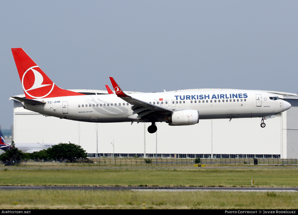 Aircraft Photo of TC-JHM | Boeing 737-8F2 | Turkish Airlines | AirHistory.net #463606