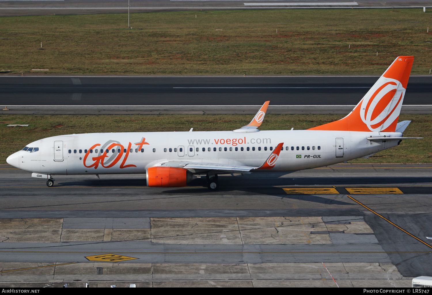 Aircraft Photo of PR-GUL | Boeing 737-8EH | GOL Linhas Aéreas | AirHistory.net #463648