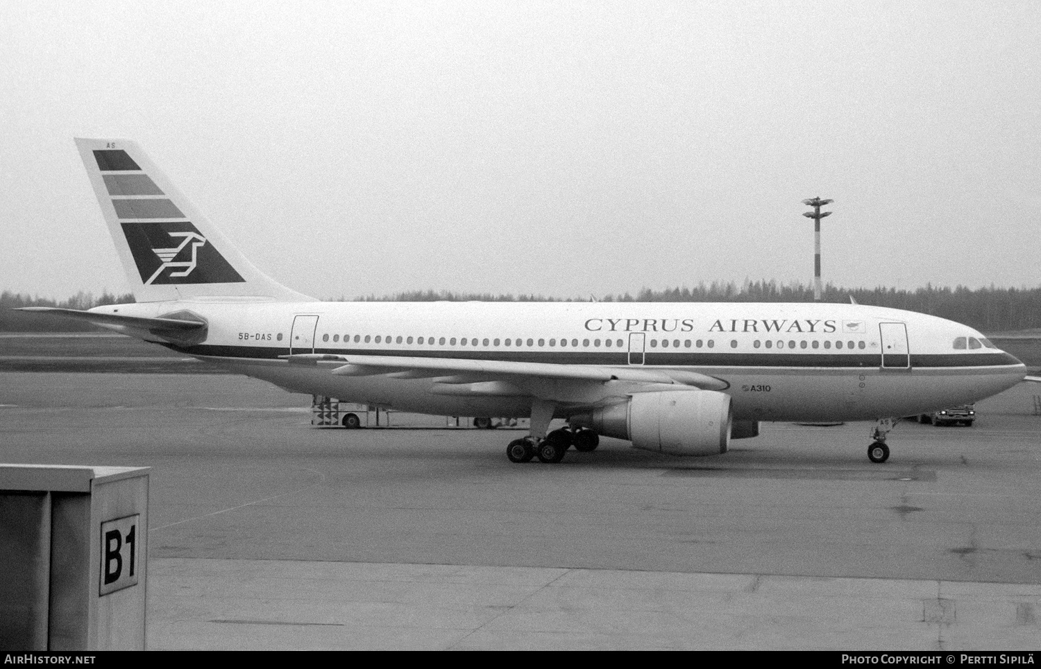 Aircraft Photo of 5B-DAS | Airbus A310-203 | Cyprus Airways | AirHistory.net #463653