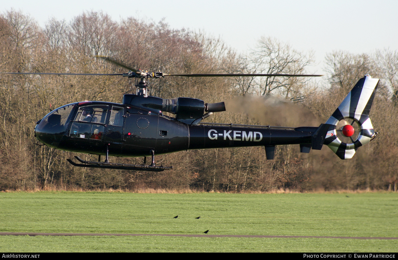 Aircraft Photo of G-KEMD | Aerospatiale SA-341B Gazelle AH1 | AirHistory.net #463668