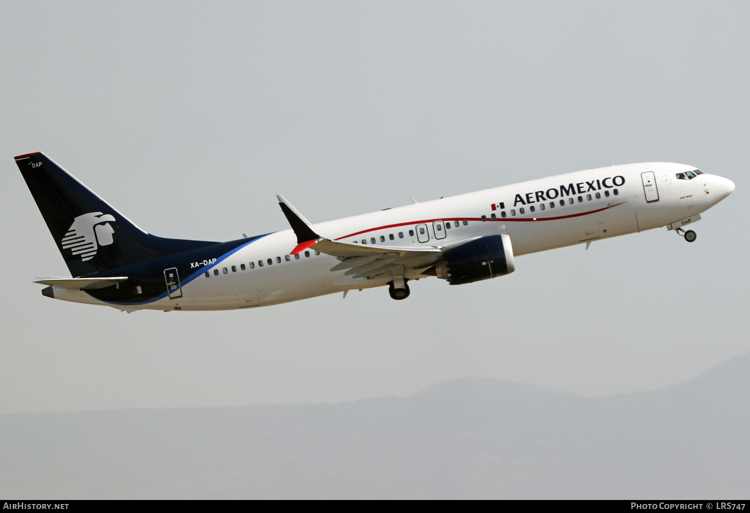 Aircraft Photo of XA-DAP | Boeing 737-8 Max 8 | AeroMéxico | AirHistory.net #463670