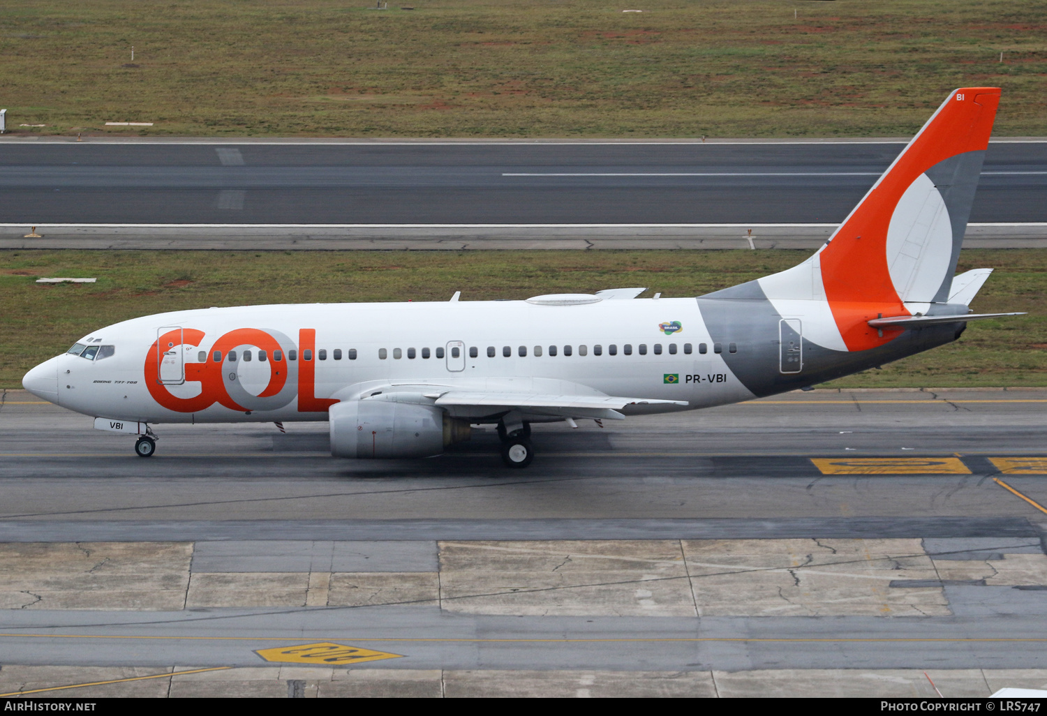 Aircraft Photo of PR-VBI | Boeing 737-73V | GOL Linhas Aéreas | AirHistory.net #463681