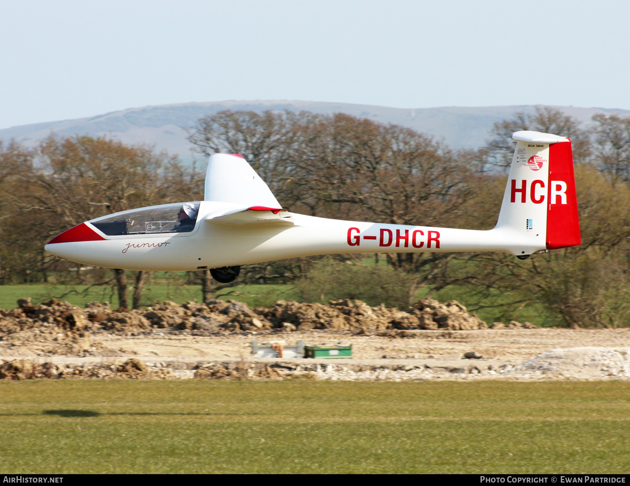 Aircraft Photo of G-DHCR | PZL-Bielsko SZD-51-1 Junior | AirHistory.net #463682