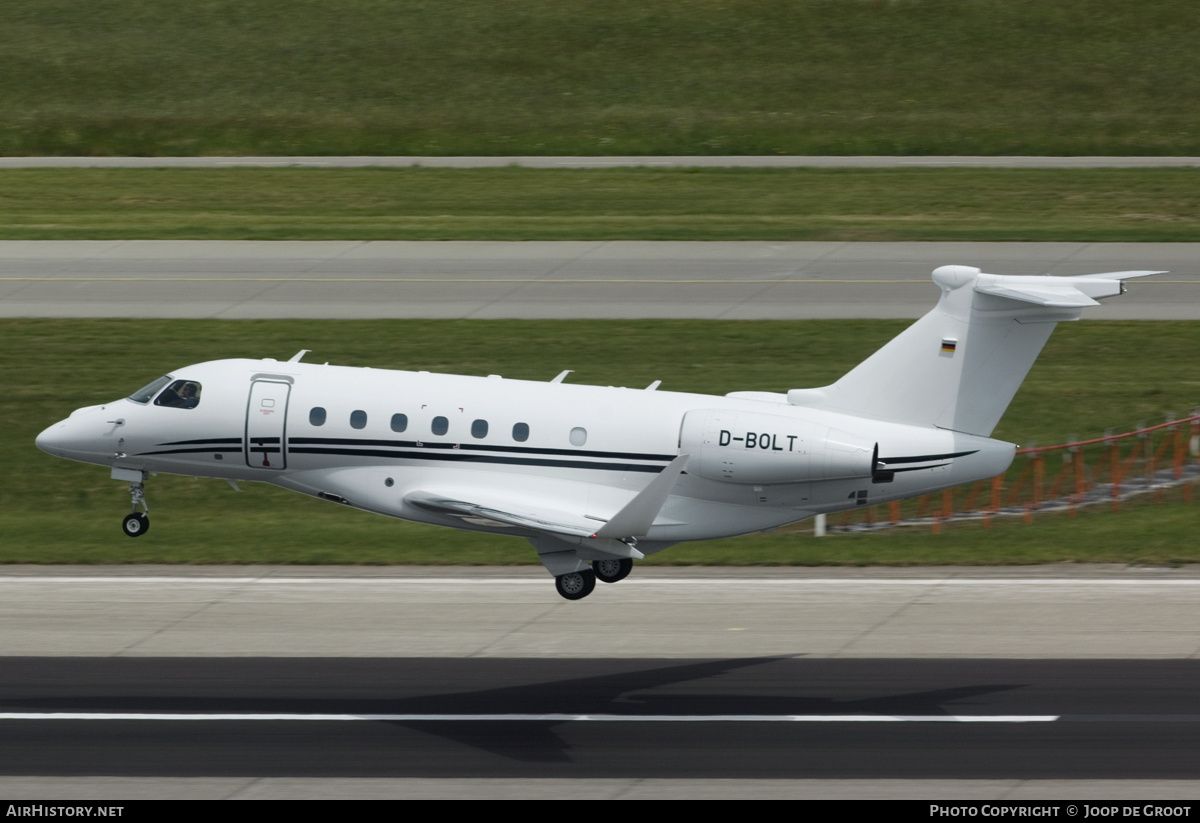 Aircraft Photo of D-BOLT | Embraer EMB-550 Praetor 600 | AirHistory.net #463695