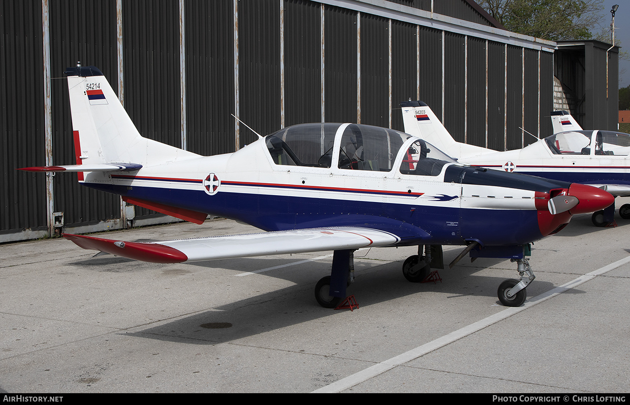 Aircraft Photo of 54214 | Utva Lasta 95 | Serbia - Air Force | AirHistory.net #463707