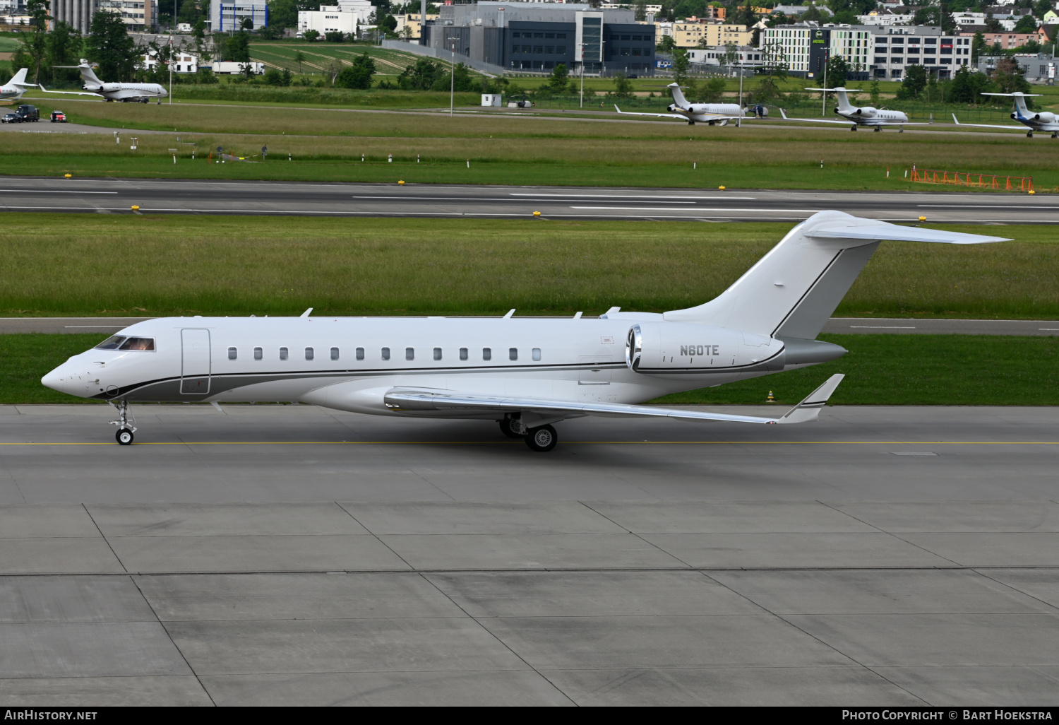 Aircraft Photo of N80TE | Bombardier Global 6000 (BD-700-1A10) | AirHistory.net #463711