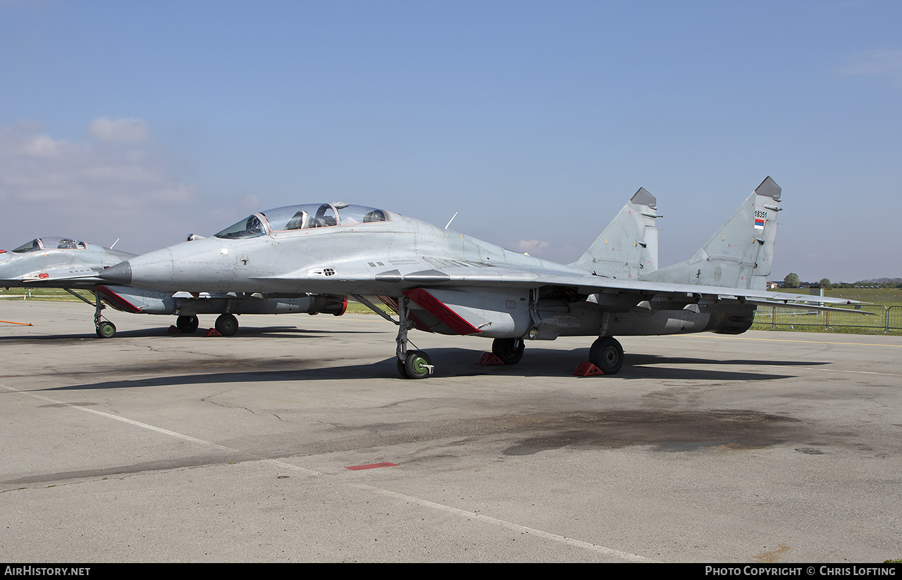 Aircraft Photo of 18351 | Mikoyan-Gurevich NL-18 | Serbia - Air Force | AirHistory.net #463714