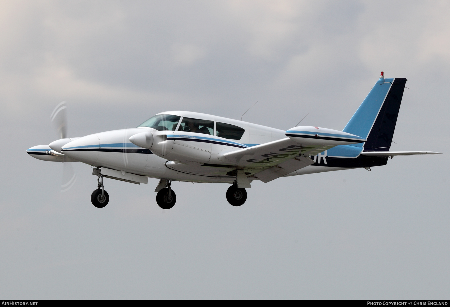 Aircraft Photo of G-BLOR | Piper PA-30-160 Twin Comanche | AirHistory.net #463721