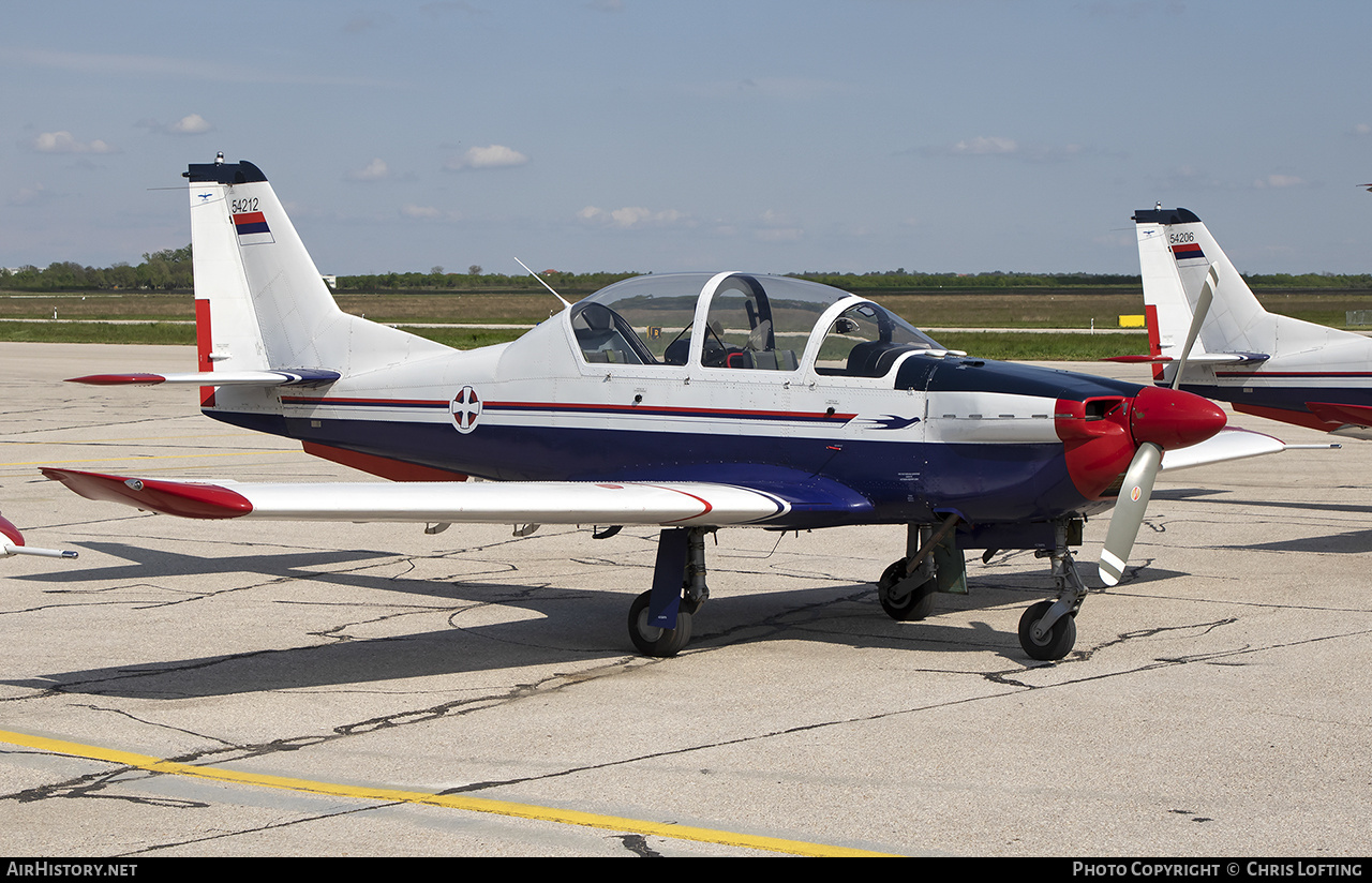 Aircraft Photo of 54212 | Utva Lasta 95 | Serbia - Air Force | AirHistory.net #463725