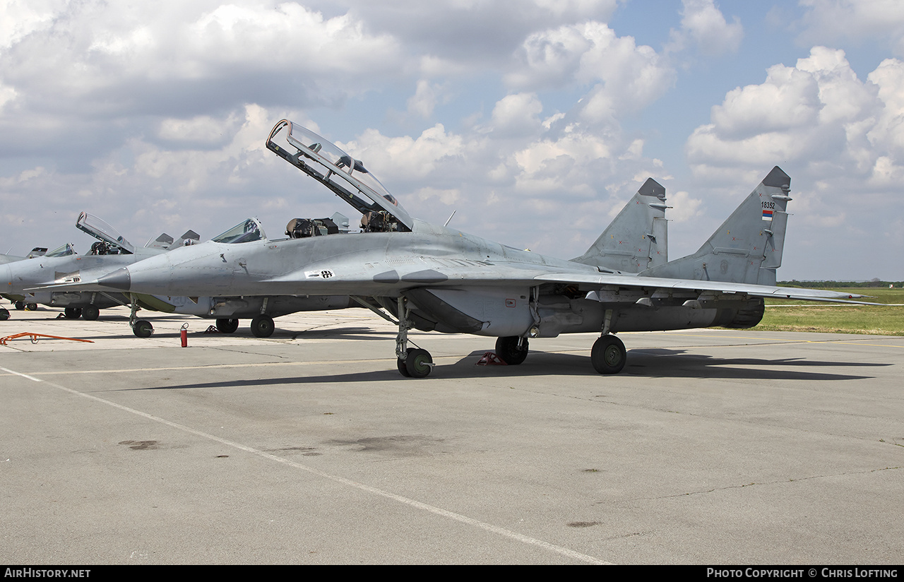 Aircraft Photo of 18352 | Mikoyan-Gurevich NL-18 | Serbia - Air Force | AirHistory.net #463729