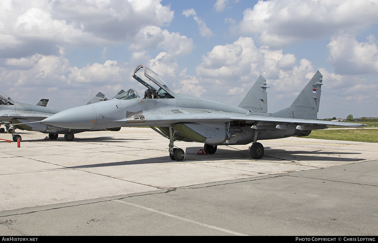 Aircraft Photo of 18205 | Mikoyan-Gurevich L-18 | Serbia - Air Force | AirHistory.net #463731