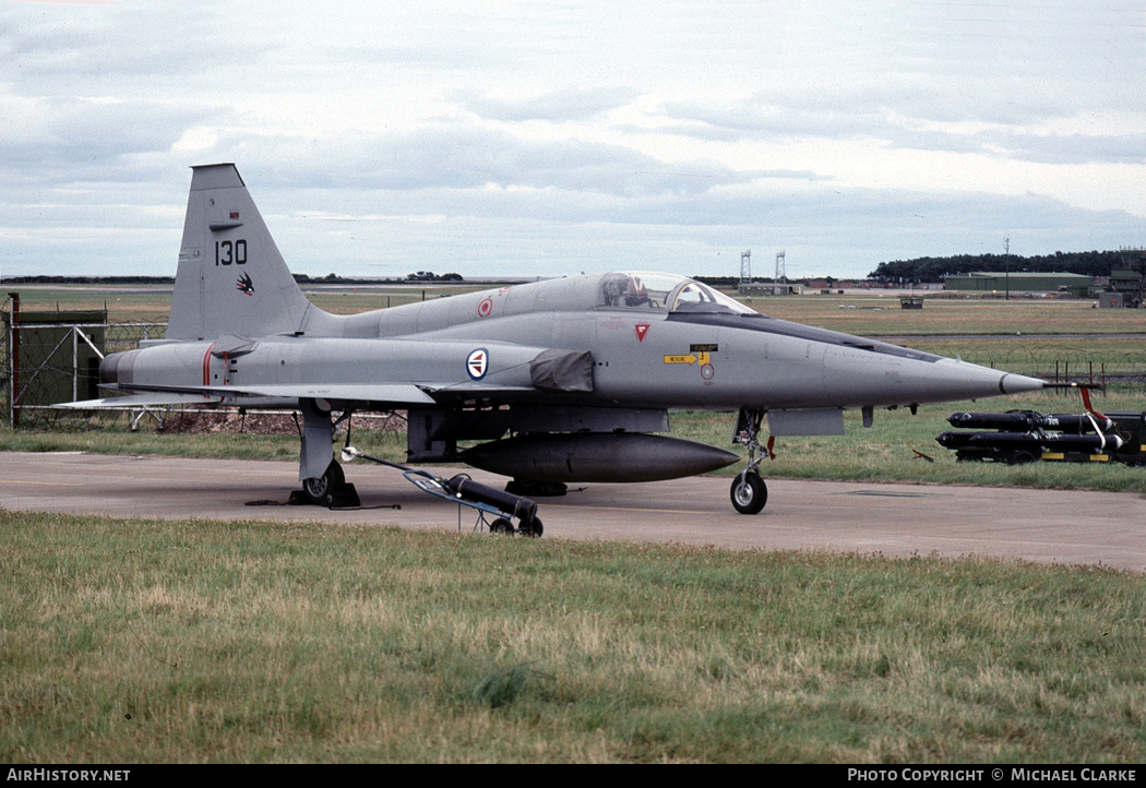 Aircraft Photo of 130 | Northrop F-5A Freedom Fighter | Norway - Air Force | AirHistory.net #463732