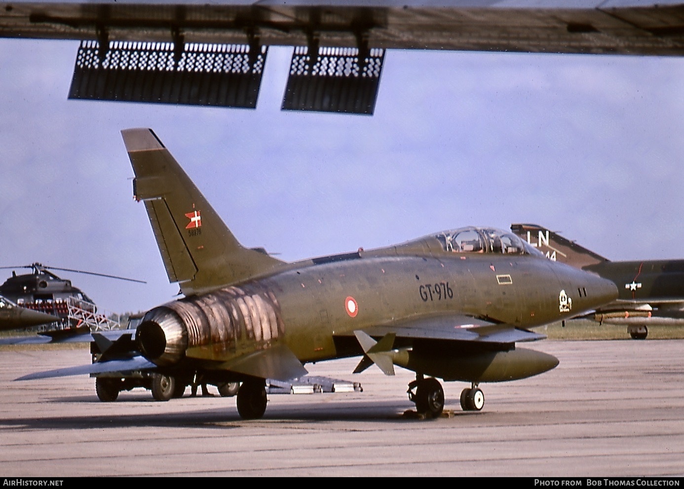 Aircraft Photo of GT-976 / 58976 | North American TF-100F Super Sabre | Denmark - Air Force | AirHistory.net #463739