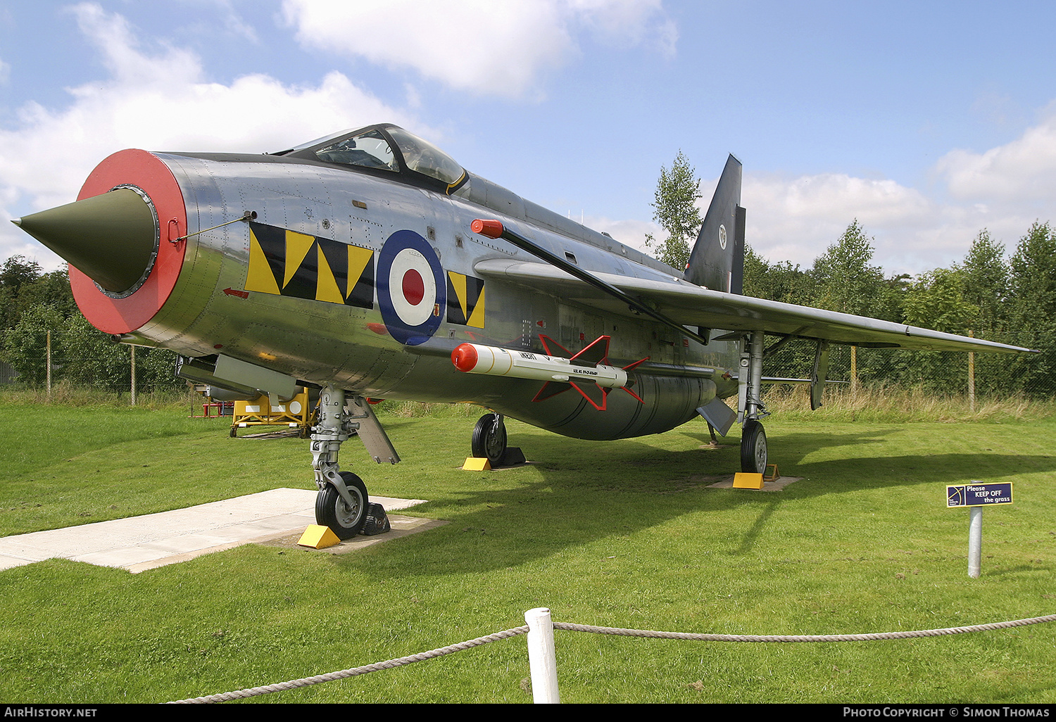 Aircraft Photo of ZF588 | English Electric Lightning F53 | UK - Air Force | AirHistory.net #463742