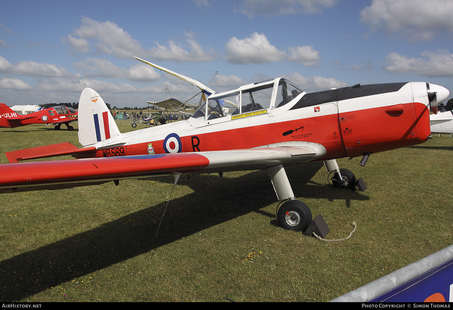 Aircraft Photo of G-BYSJ / WB569 | De Havilland DHC-1 Chipmunk Mk22 | UK - Air Force | AirHistory.net #463743