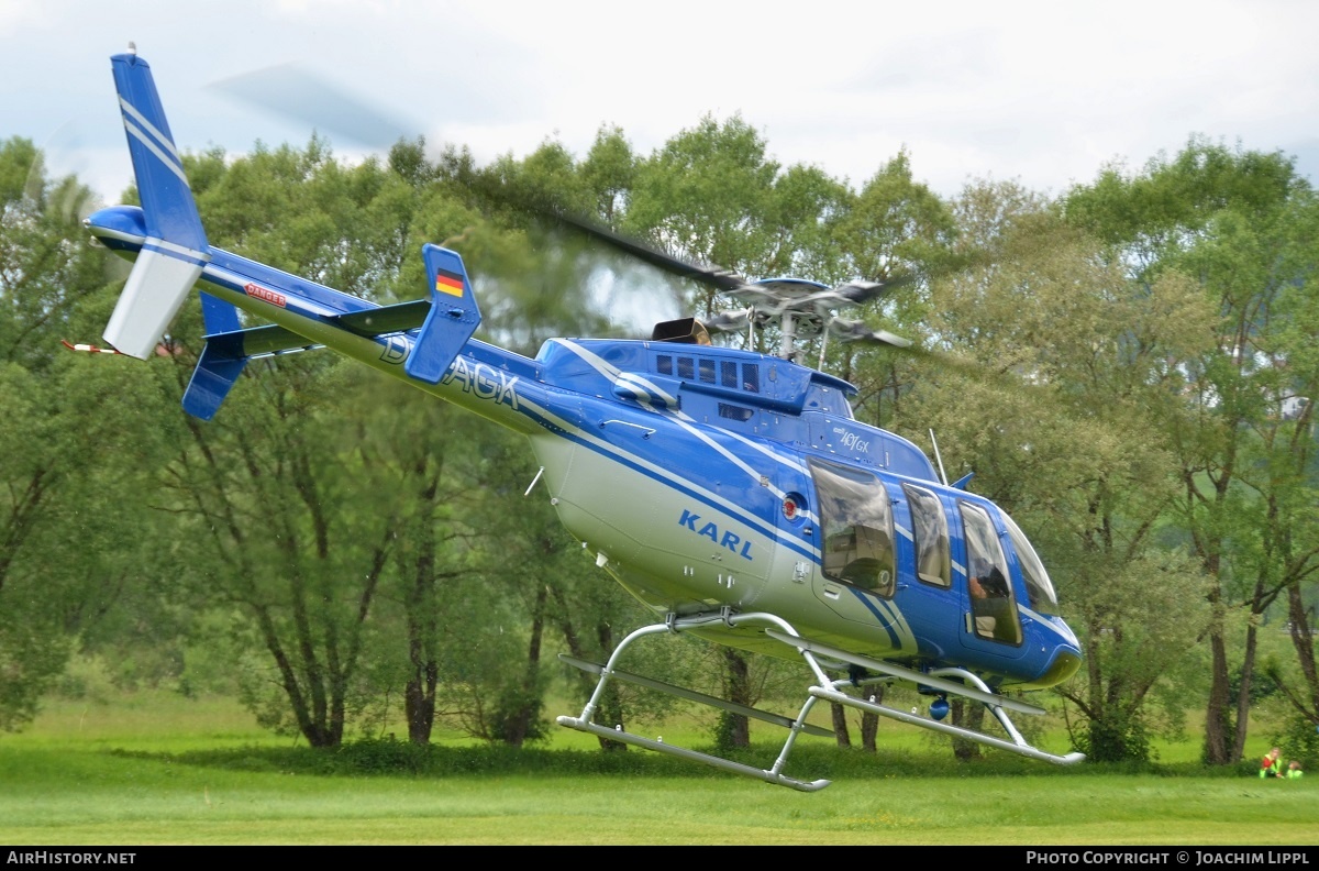Aircraft Photo of D-HAGK | Bell 407GX | Karl Bau | AirHistory.net #463760