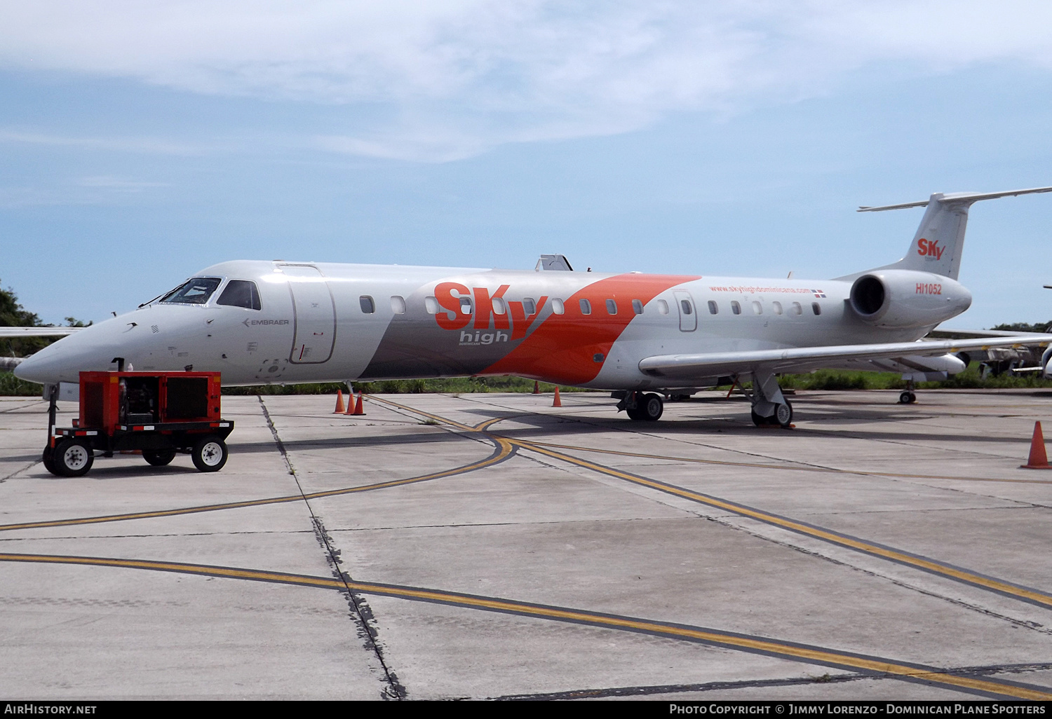 Aircraft Photo of HI1052 | Embraer ERJ-145LR (EMB-145LR) | Sky High Aviation | AirHistory.net #463764