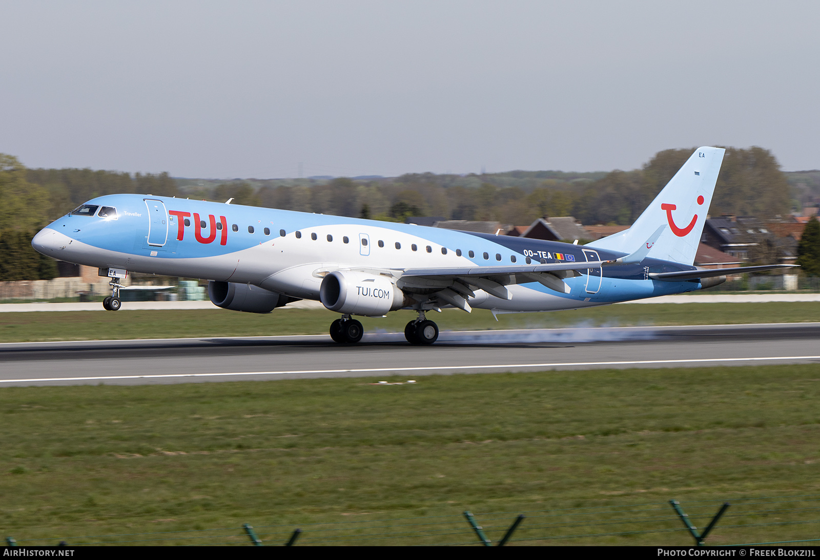 Aircraft Photo of OO-TEA | Embraer 190LR (ERJ-190-100LR) | TUI | AirHistory.net #463765