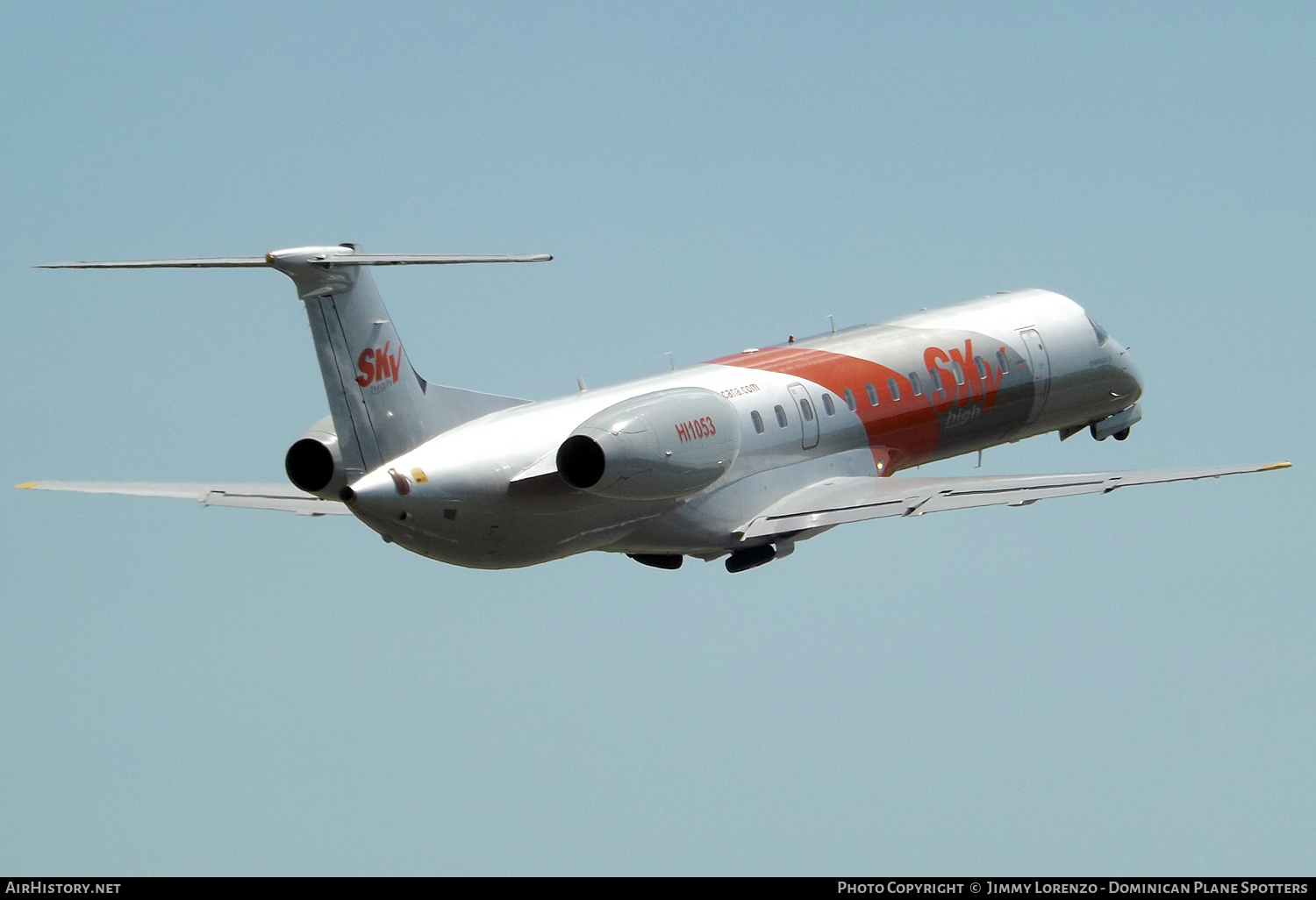 Aircraft Photo of HI1053 | Embraer ERJ-145LR (EMB-145LR) | Sky High Aviation | AirHistory.net #463773