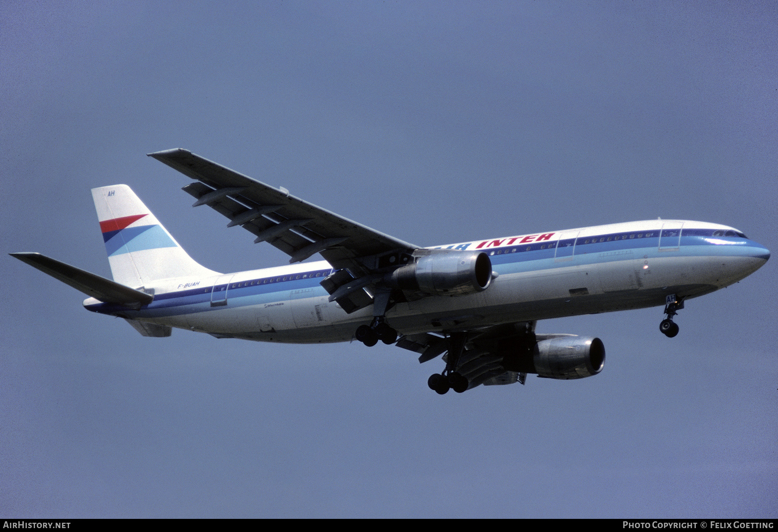 Aircraft Photo of F-BUAH | Airbus A300B2-1C | Air Inter | AirHistory.net #463780