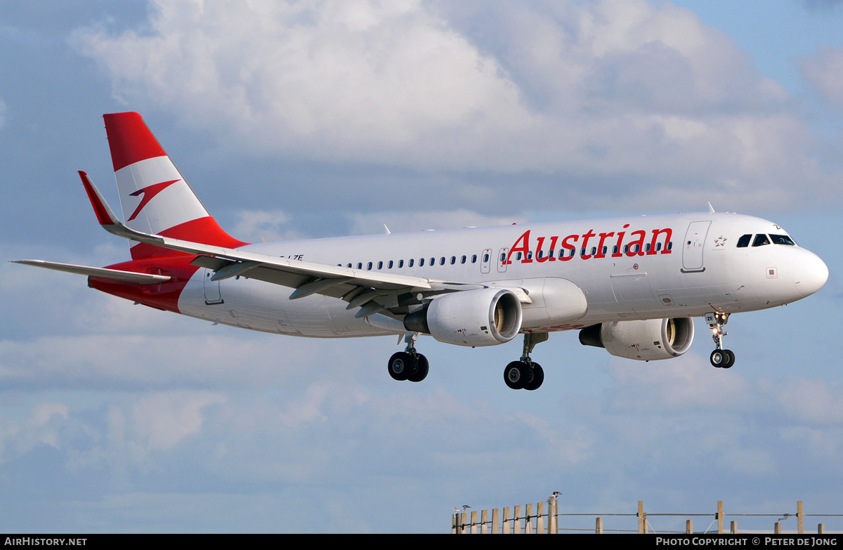 Aircraft Photo of OE-LZE | Airbus A320-214 | Austrian Airlines | AirHistory.net #463785