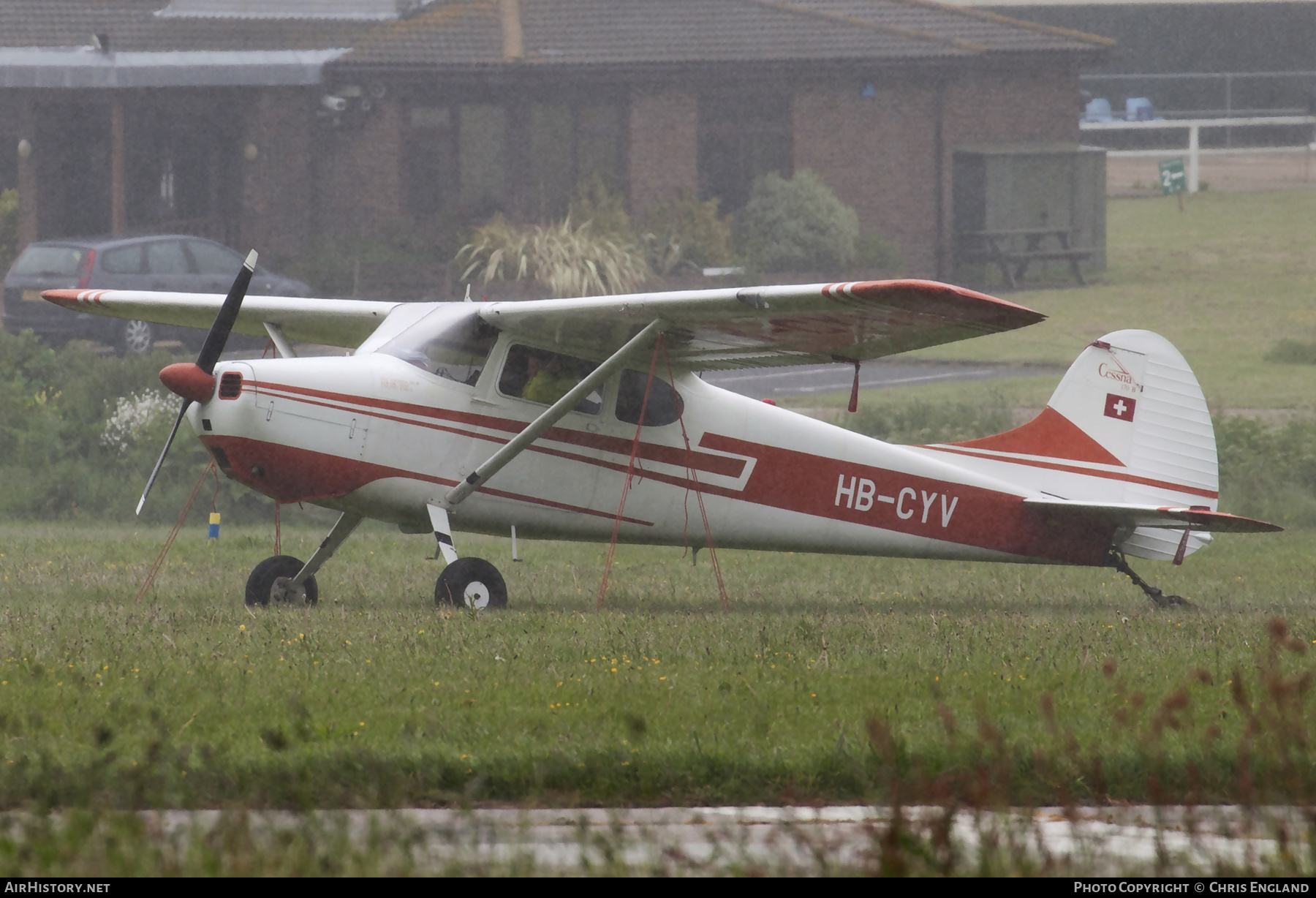 Aircraft Photo of HB-CYV | Cessna 170B | AirHistory.net #463791
