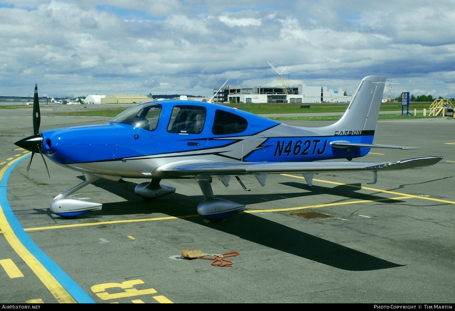 Aircraft Photo of N462TJ | Cirrus SR-22T G6-GTS Carbon | AirHistory.net #463804