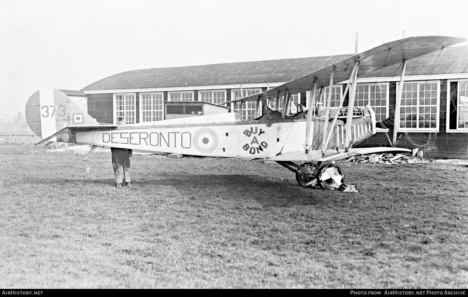 Aircraft Photo of 373 | Curtiss JN-4(CAN) | UK - Air Force | AirHistory.net #463806