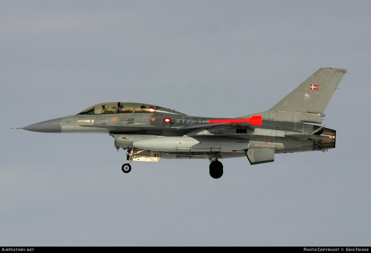Aircraft Photo of ET-210 | General Dynamics F-16BM Fighting Falcon | Denmark - Air Force | AirHistory.net #463808
