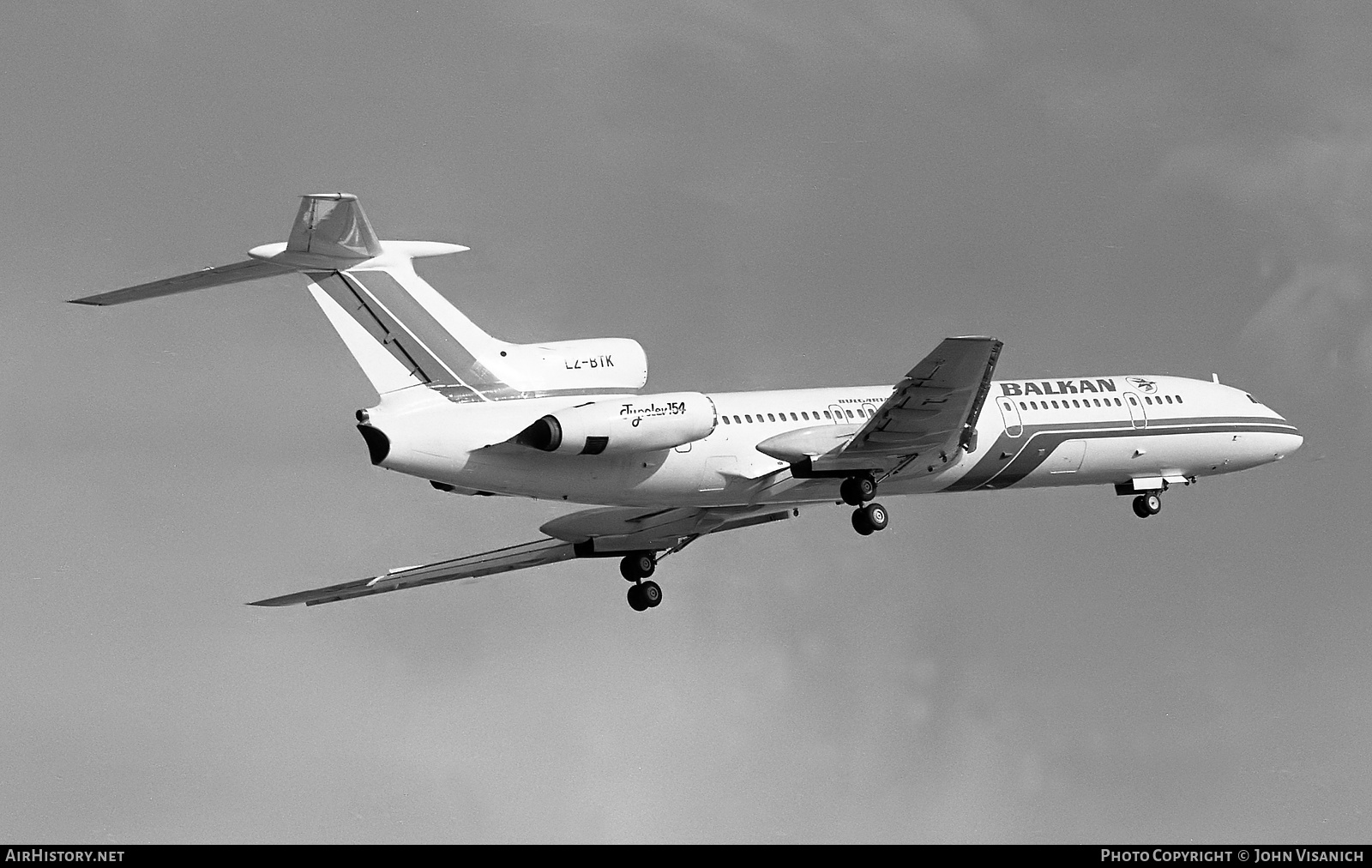 Aircraft Photo of LZ-BTK | Tupolev Tu-154B | Balkan - Bulgarian Airlines | AirHistory.net #463832