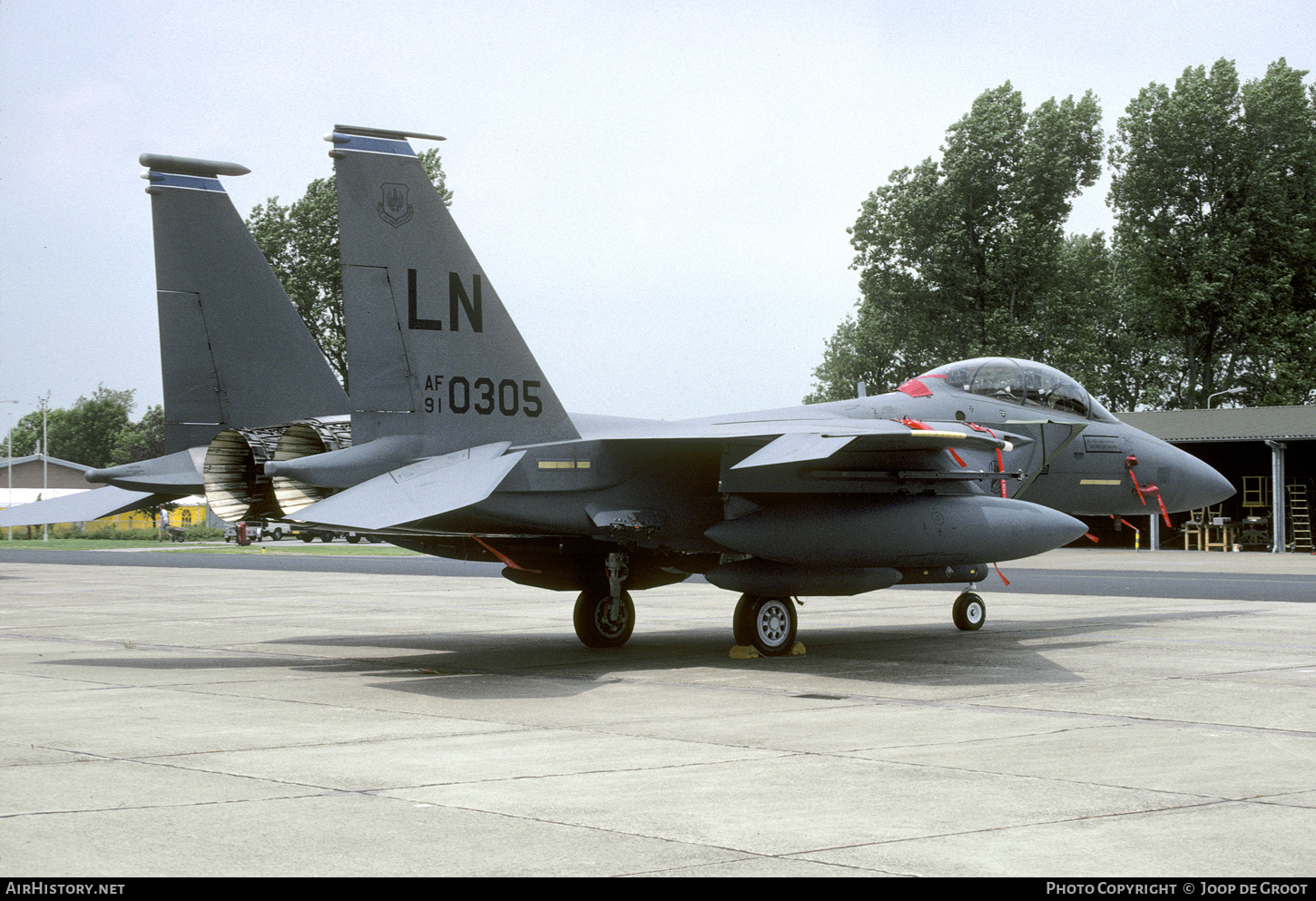 Aircraft Photo of 91-0305 / AF91-0305 | McDonnell Douglas F-15E Strike Eagle | USA - Air Force | AirHistory.net #463839