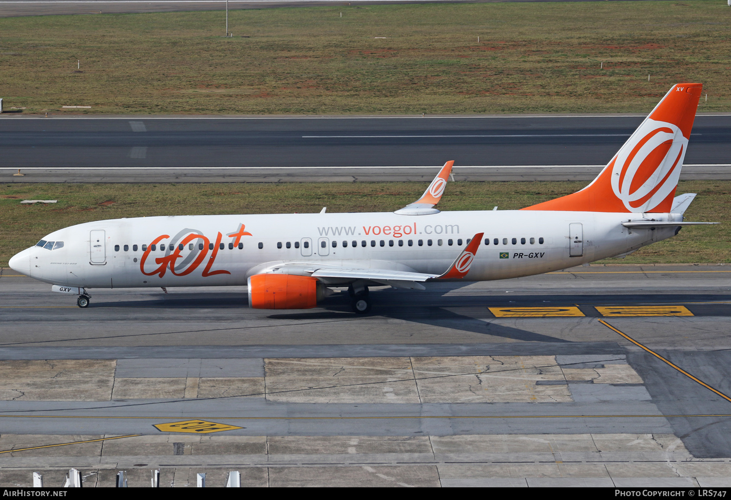 Aircraft Photo of PR-GXV | Boeing 737-8EH | GOL Linhas Aéreas | AirHistory.net #463851