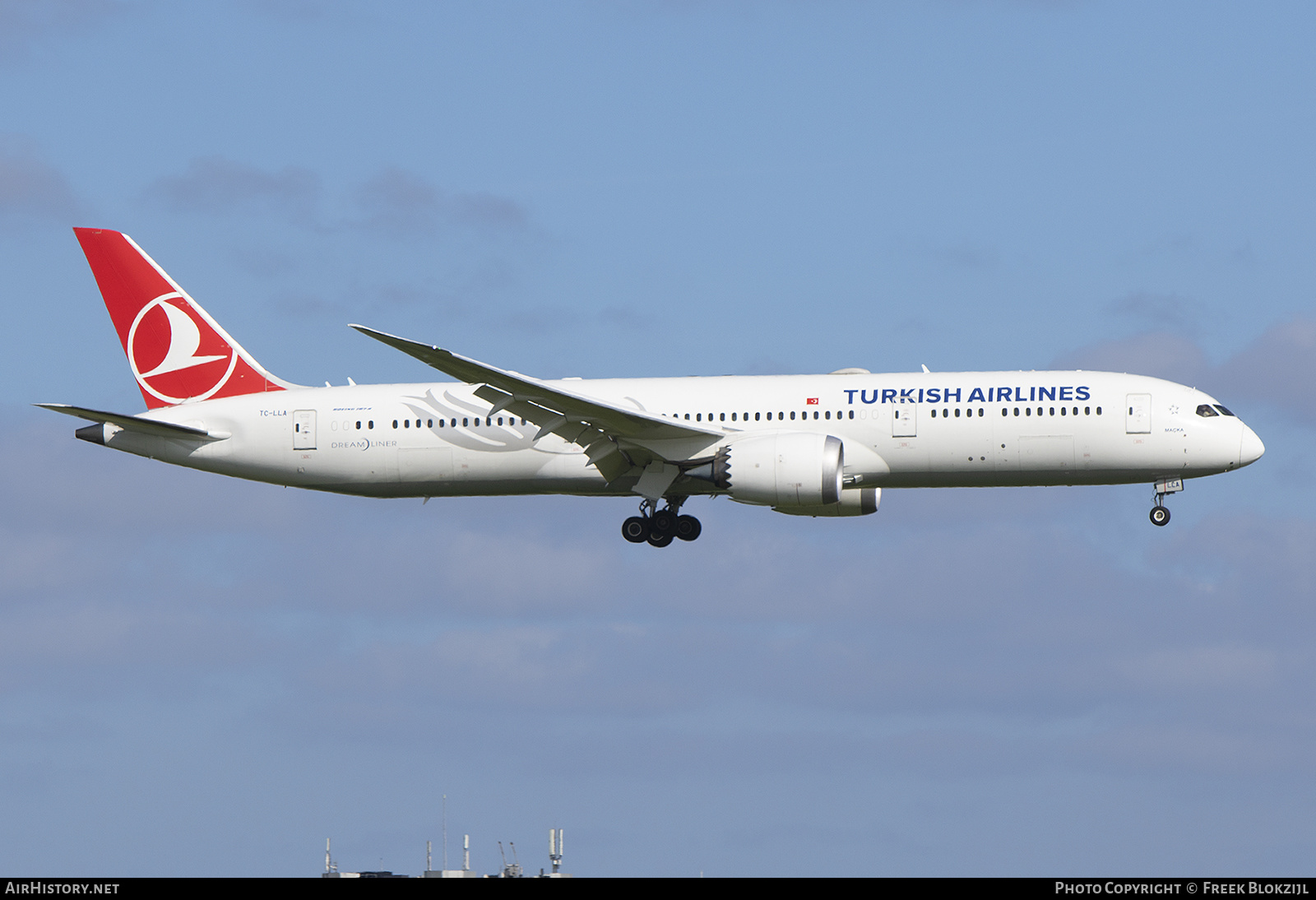 Aircraft Photo of TC-LLA | Boeing 787-9 Dreamliner | Turkish Airlines | AirHistory.net #463858